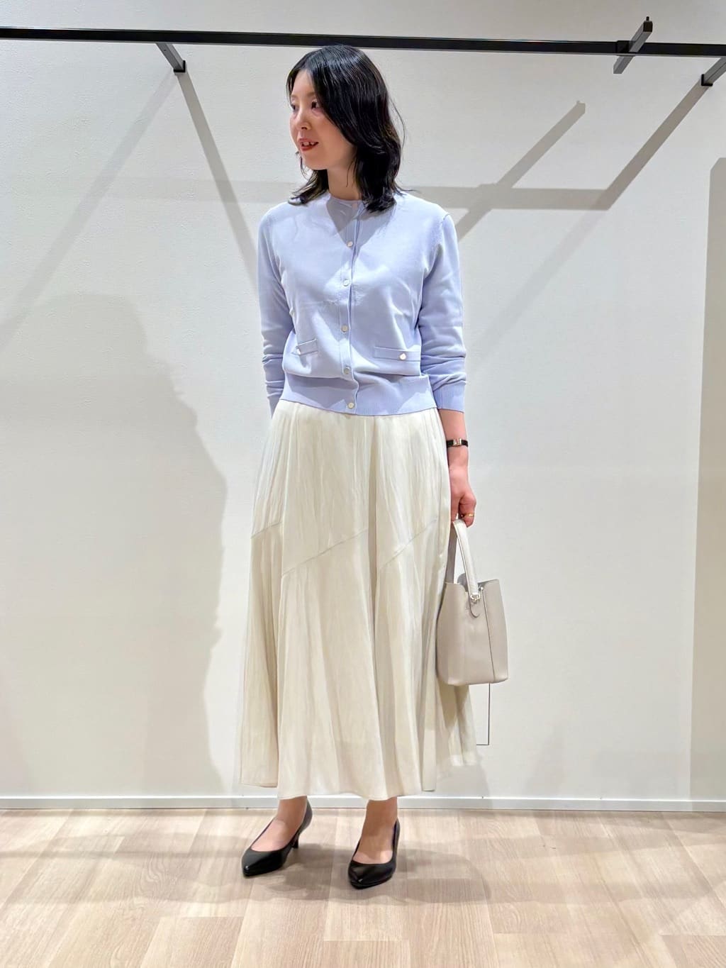 yさんの「UNTITLED｜【アンサンブル可/洗える】ワイドリブニット」を使ったコーディネート