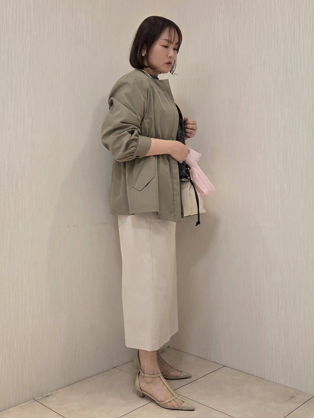 naokoさんの「UNTITLED｜【はっ水】ライトコットンミリタリーコート」を使ったコーディネート