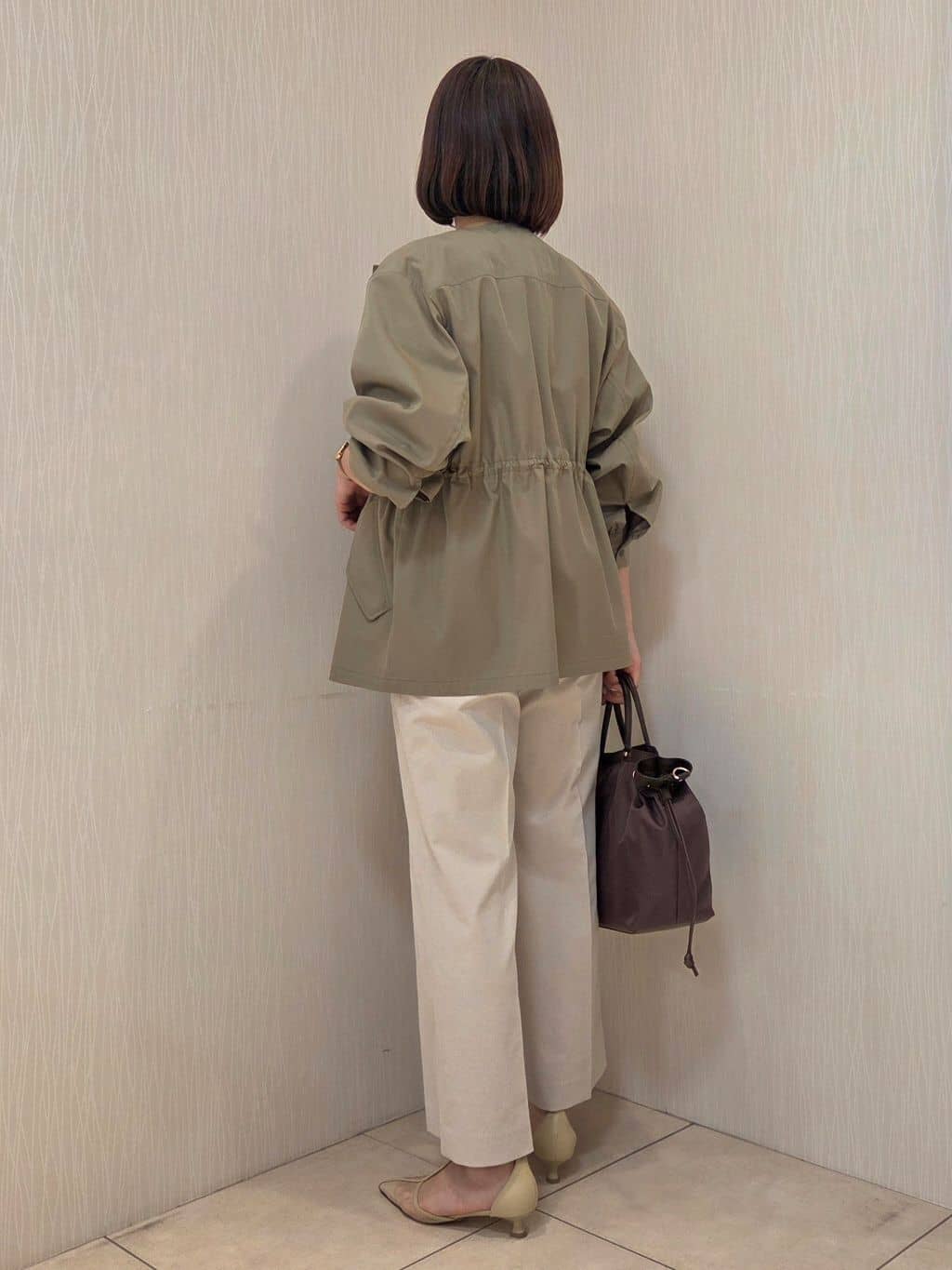 naokoさんの「UNTITLED｜【はっ水】ライトコットンミリタリーコート」を使ったコーディネート