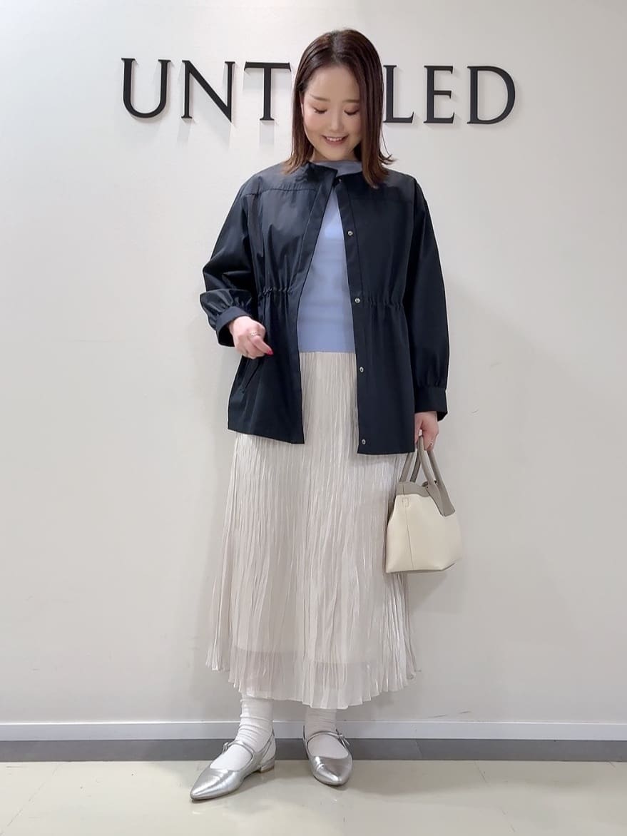 YUIさんの「UNTITLED｜【はっ水】ライトコットンミリタリーコート」を使ったコーディネート