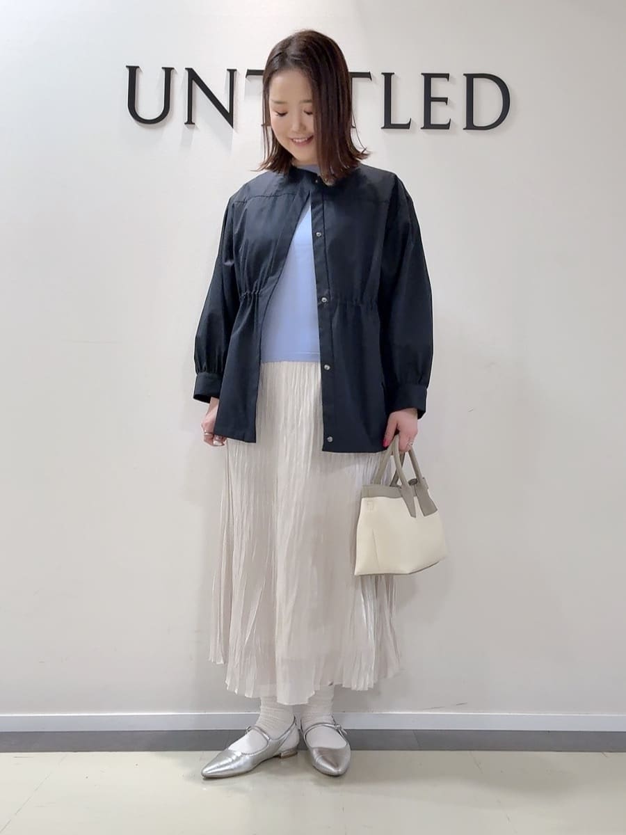 YUIさんの「UNTITLED｜【はっ水】ライトコットンミリタリーコート」を使ったコーディネート