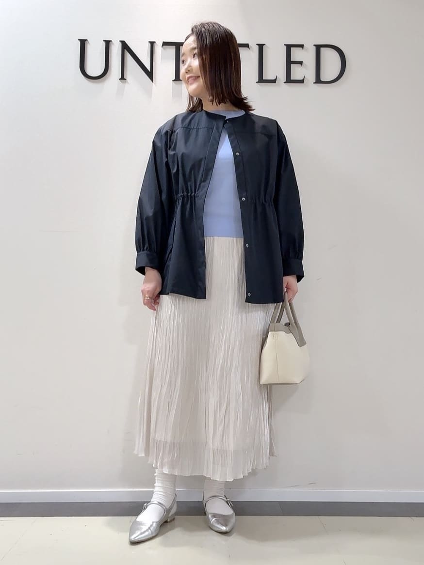 YUIさんの「UNTITLED｜【はっ水】ライトコットンミリタリーコート」を使ったコーディネート