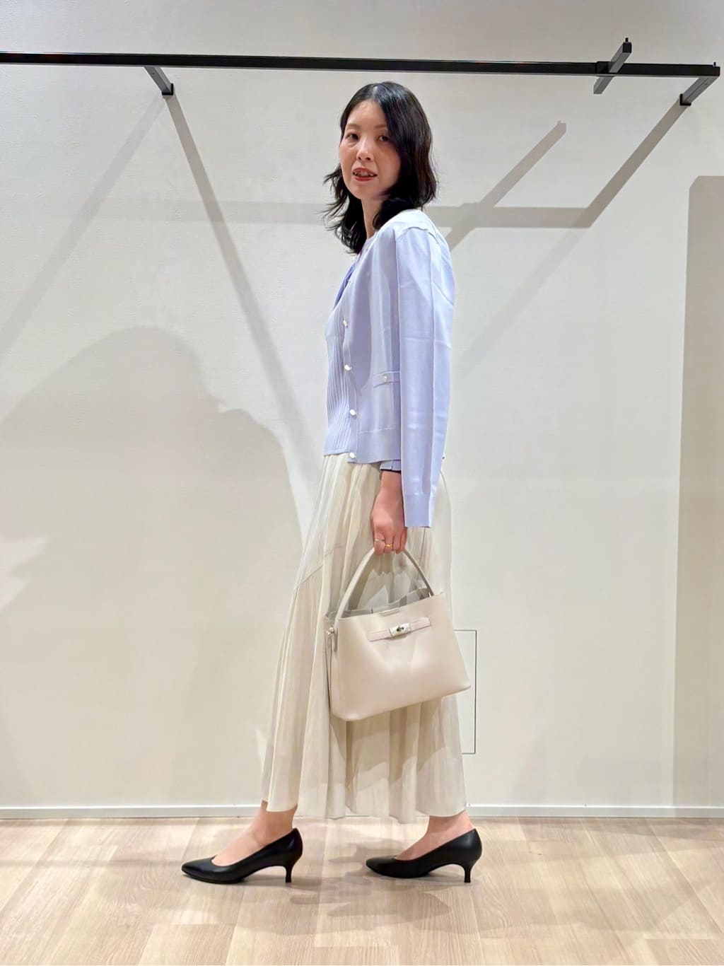 yさんの「UNTITLED｜【アンサンブル可/洗える】ワイドリブニット」を使ったコーディネート
