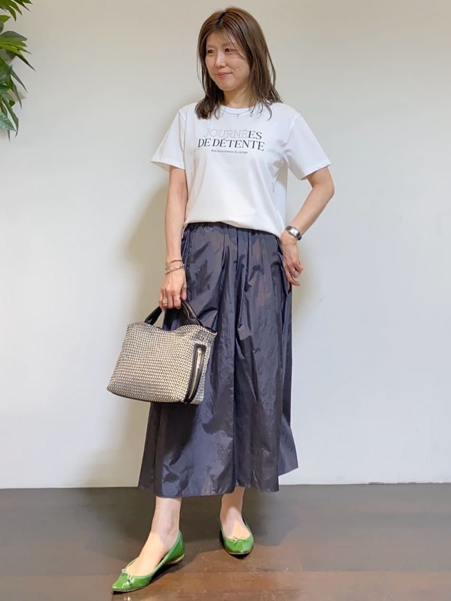 tomoさんの「UNTITLED｜【セットアップ可/はっ水】シャイニータイプライターブルゾン」を使ったコーディネート
