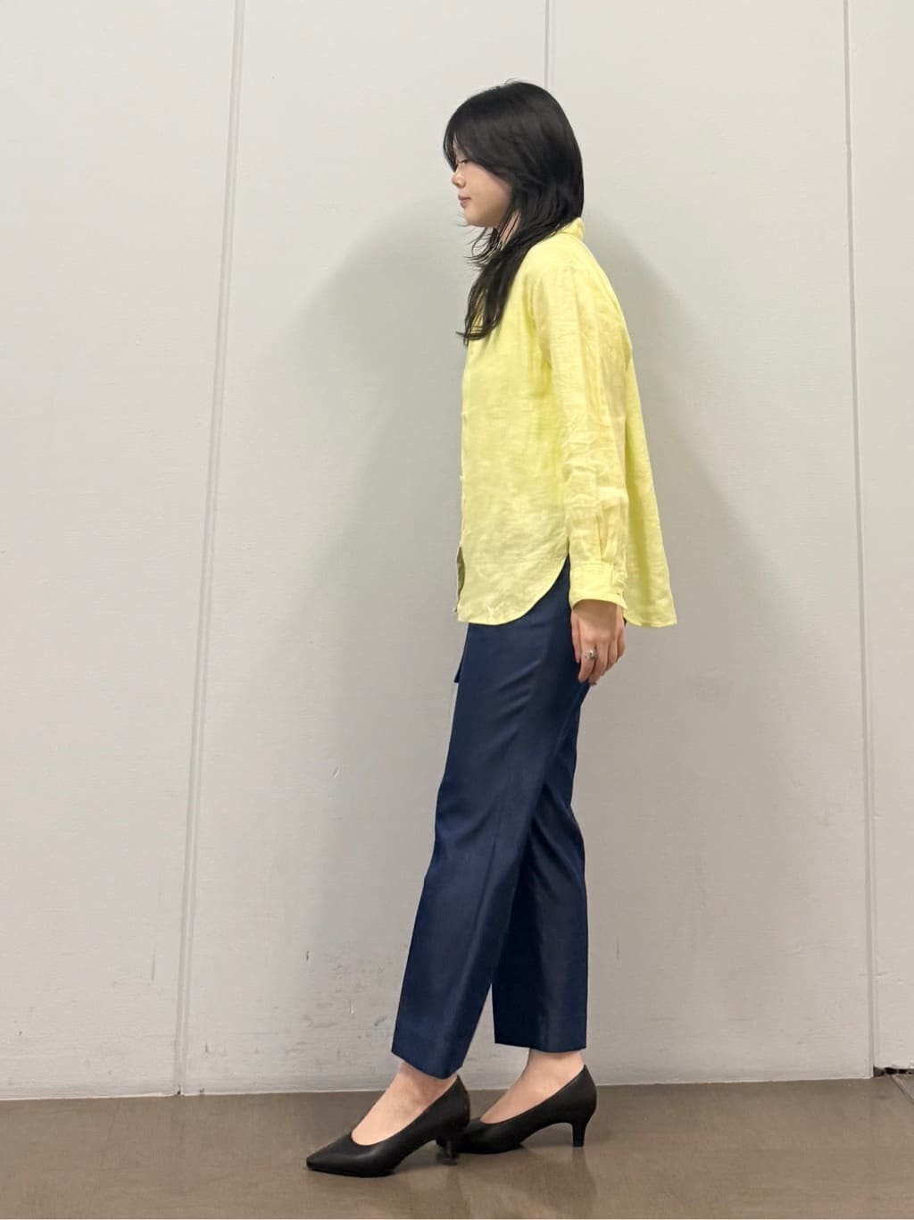 mizukiさんの「INDIVI｜【洗える／大人シアー】エアリー バルーンブルゾン」を使ったコーディネート