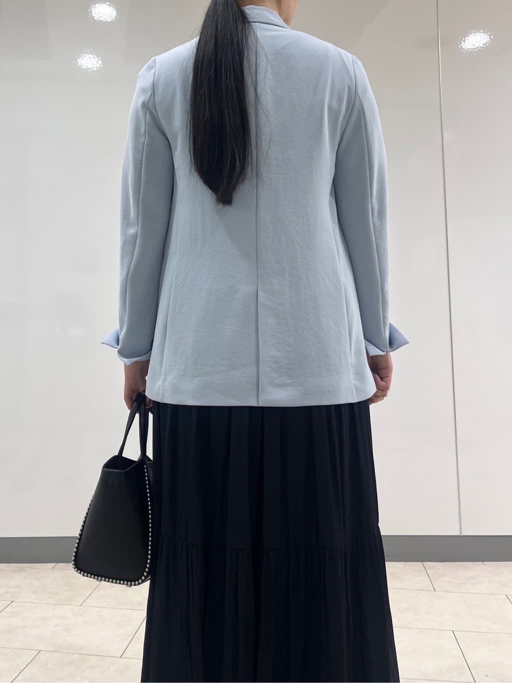 hasuさんの「INDIVI｜【洗える／多機能／SETUP可】着る日傘ダブルジャケット」を使ったコーディネート