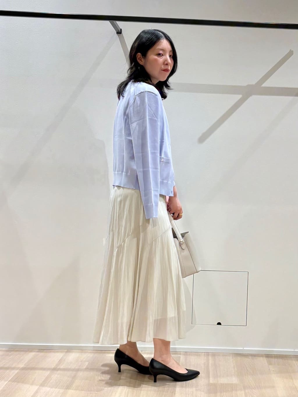 yさんの「UNTITLED｜【アンサンブル可/洗える】ワイドリブニット」を使ったコーディネート