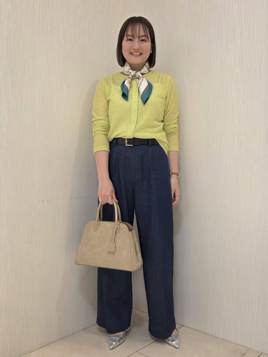 naokoさんの「UNTITLED｜【セットアップ可/はっ水】シャイニータイプライターブルゾン」を使ったコーディネート