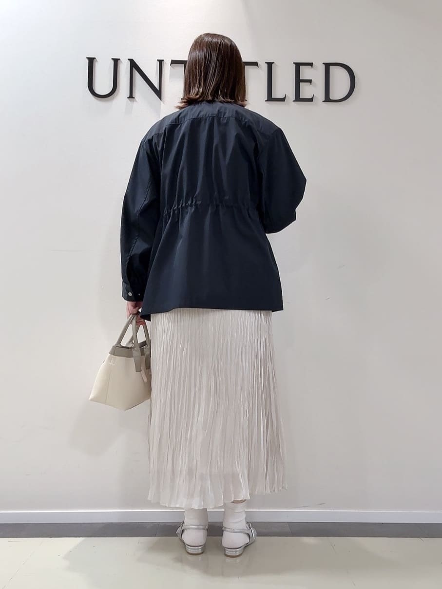 YUIさんの「UNTITLED｜【はっ水】ライトコットンミリタリーコート」を使ったコーディネート