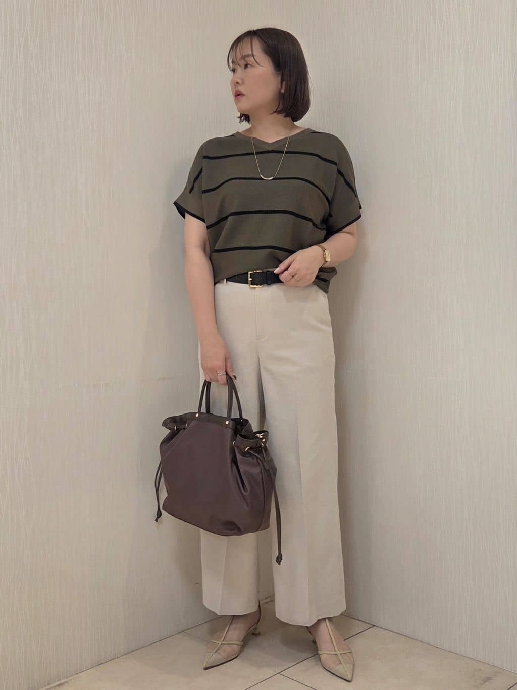 naokoさんの「UNTITLED｜【はっ水】ライトコットンミリタリーコート」を使ったコーディネート