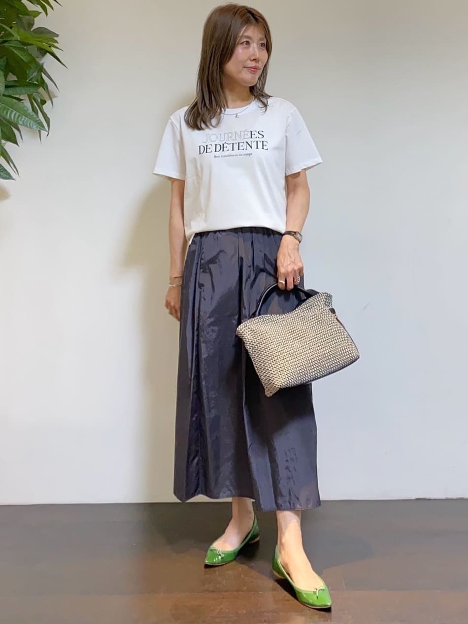 tomoさんの「UNTITLED｜【セットアップ可/はっ水】シャイニータイプライターブルゾン」を使ったコーディネート