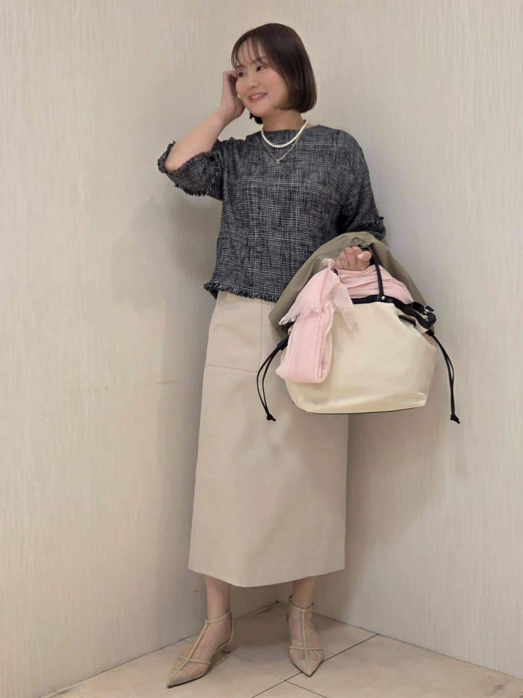 naokoさんの「UNTITLED｜【はっ水】ライトコットンミリタリーコート」を使ったコーディネート