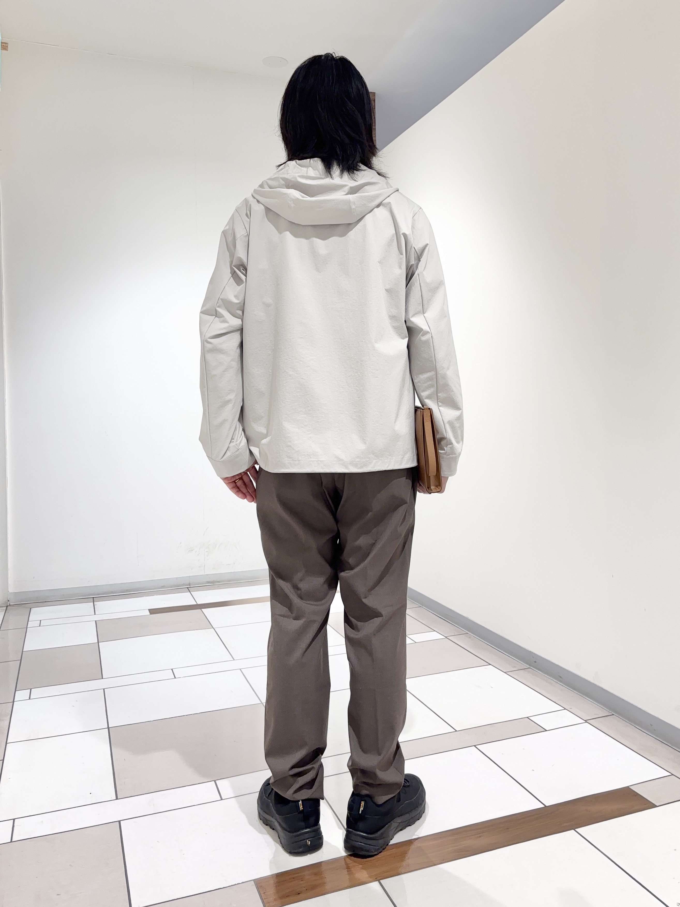 及川さんの「TAKEO KIKUCHI｜【KAJIF】フード ブルゾン」を使ったコーディネート