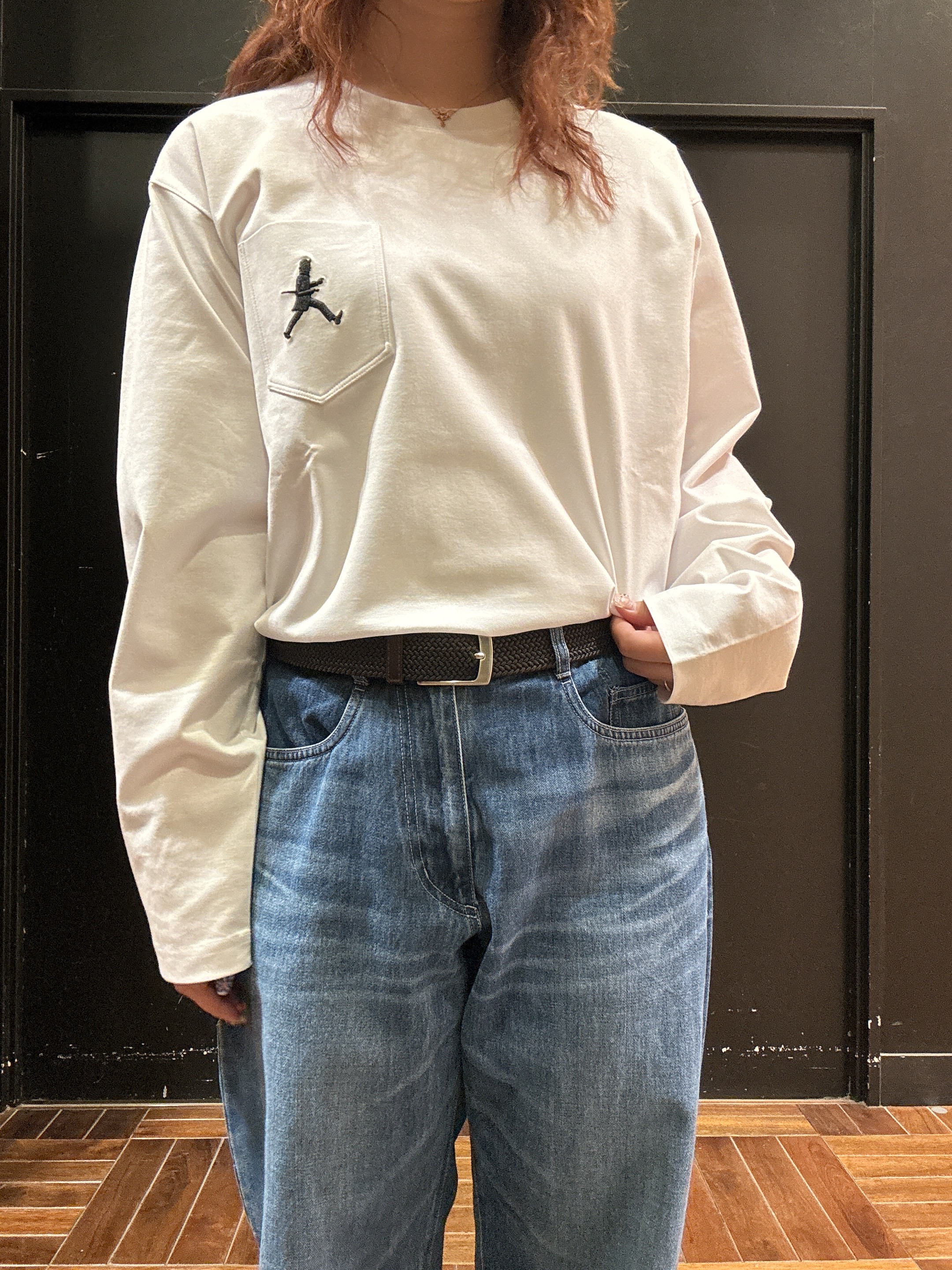 ヒナさんの「TAKEO KIKUCHI｜【BOWLER HAT LABEL】クールデオドラントジャージ ボーラーハットウォーカー ポケットT」を使ったコーディネート