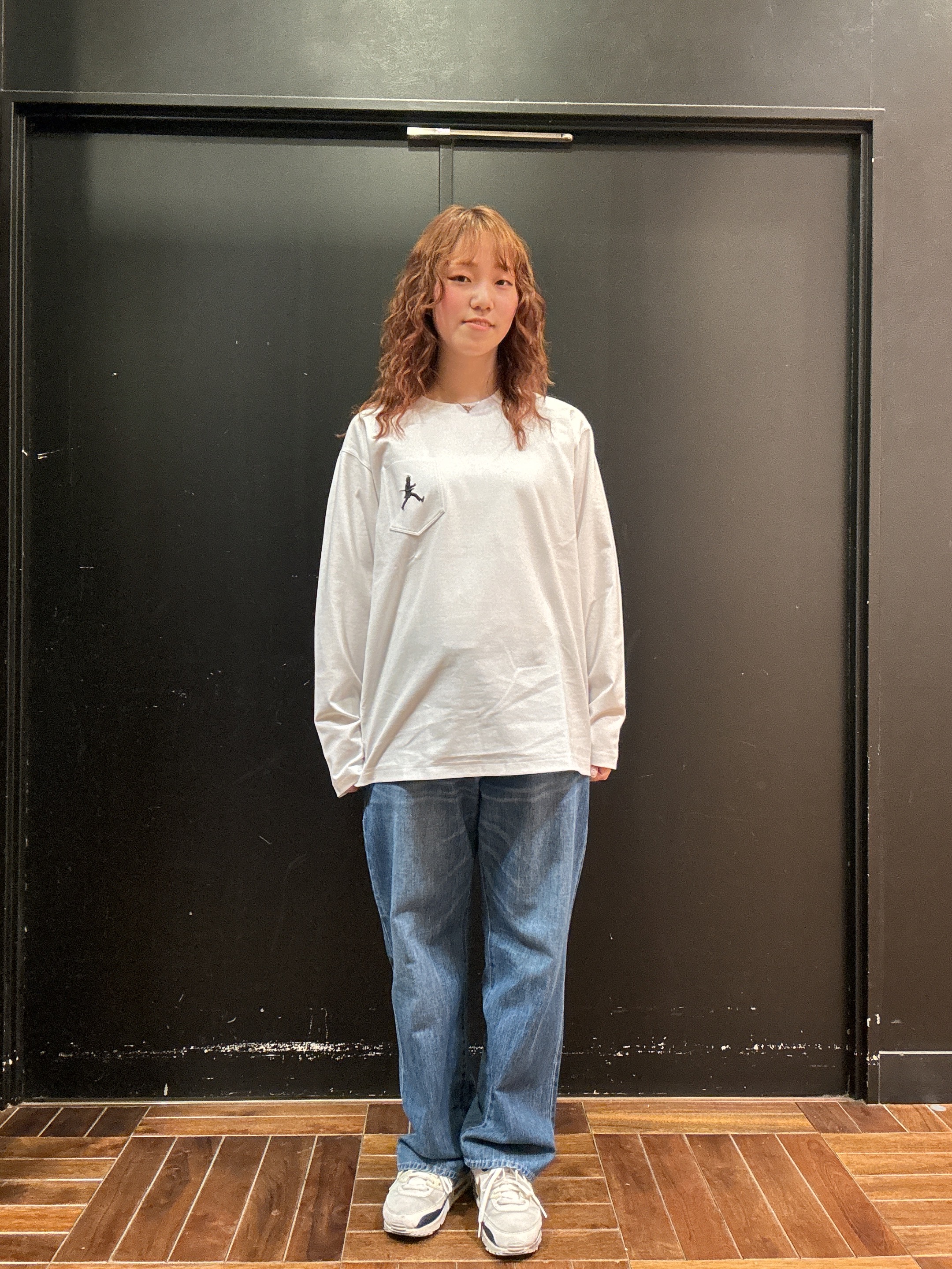 ヒナさんの「TAKEO KIKUCHI｜【BOWLER HAT LABEL】クールデオドラントジャージ ボーラーハットウォーカー ポケットT」を使ったコーディネート