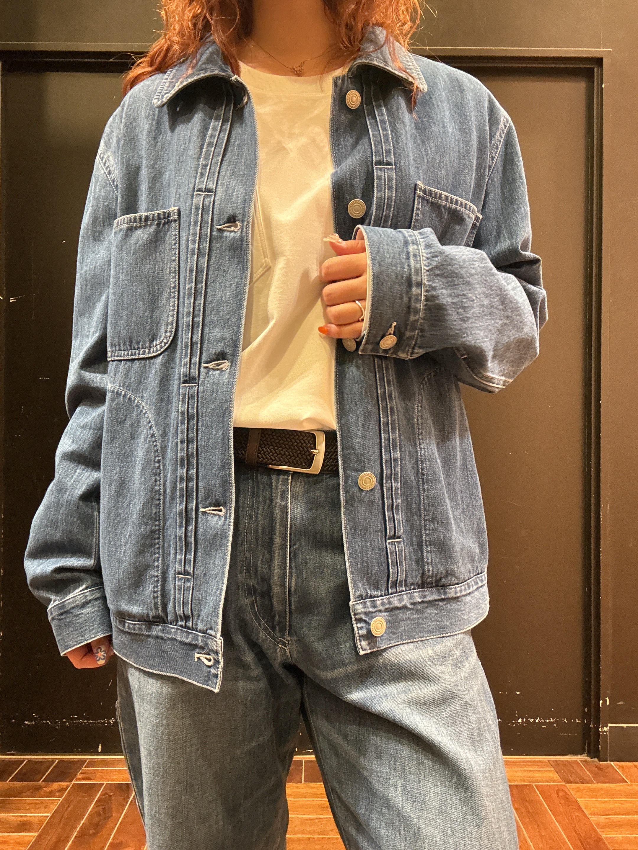 ヒナさんの「TAKEO KIKUCHI｜【BOWLER HAT LABEL】クールデオドラントジャージ ボーラーハットウォーカー ポケットT」を使ったコーディネート