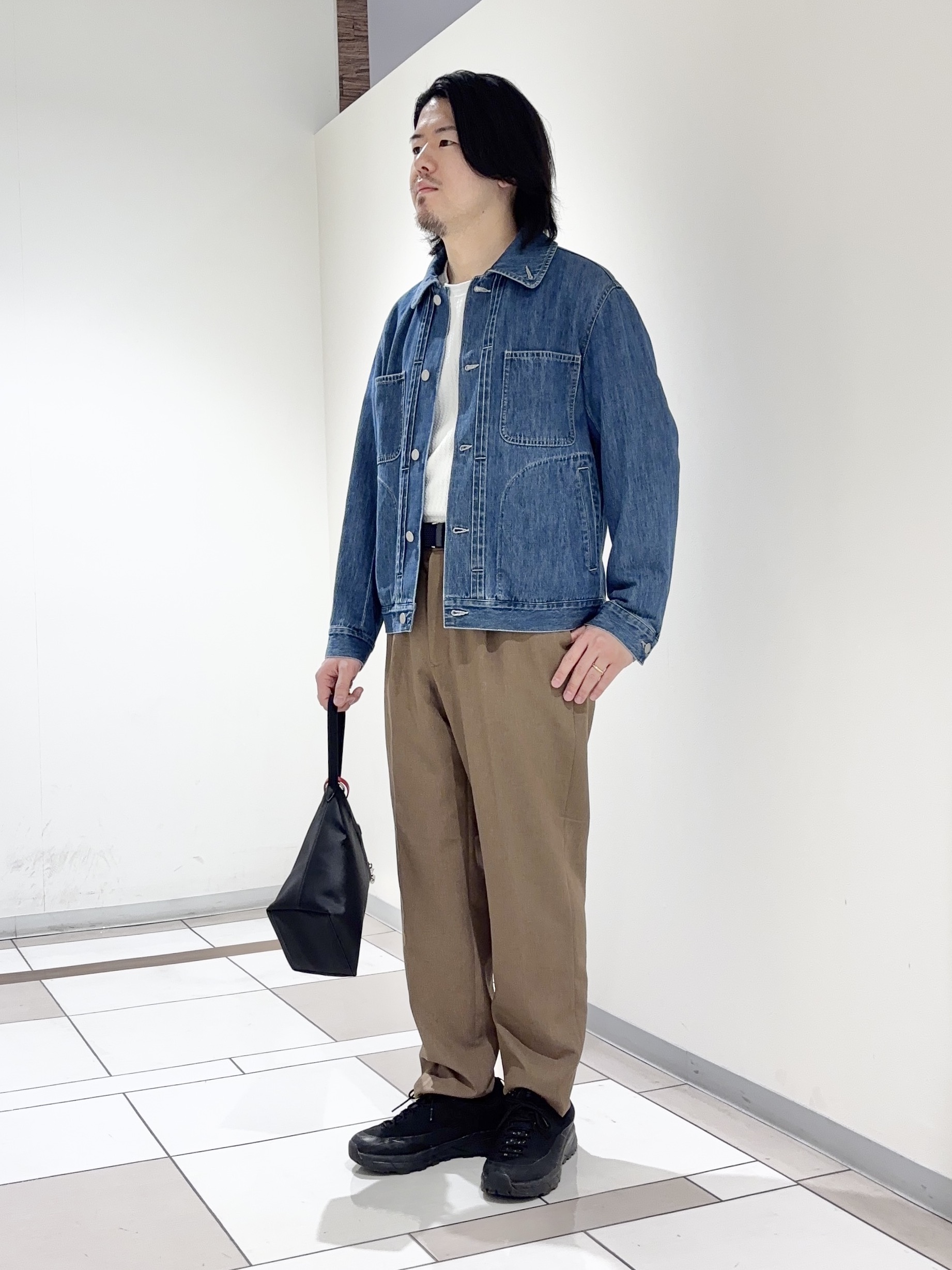 及川さんの「TAKEO KIKUCHI｜【BOWLER HAT LABEL】エクスプローラー Gジャン」を使ったコーディネート