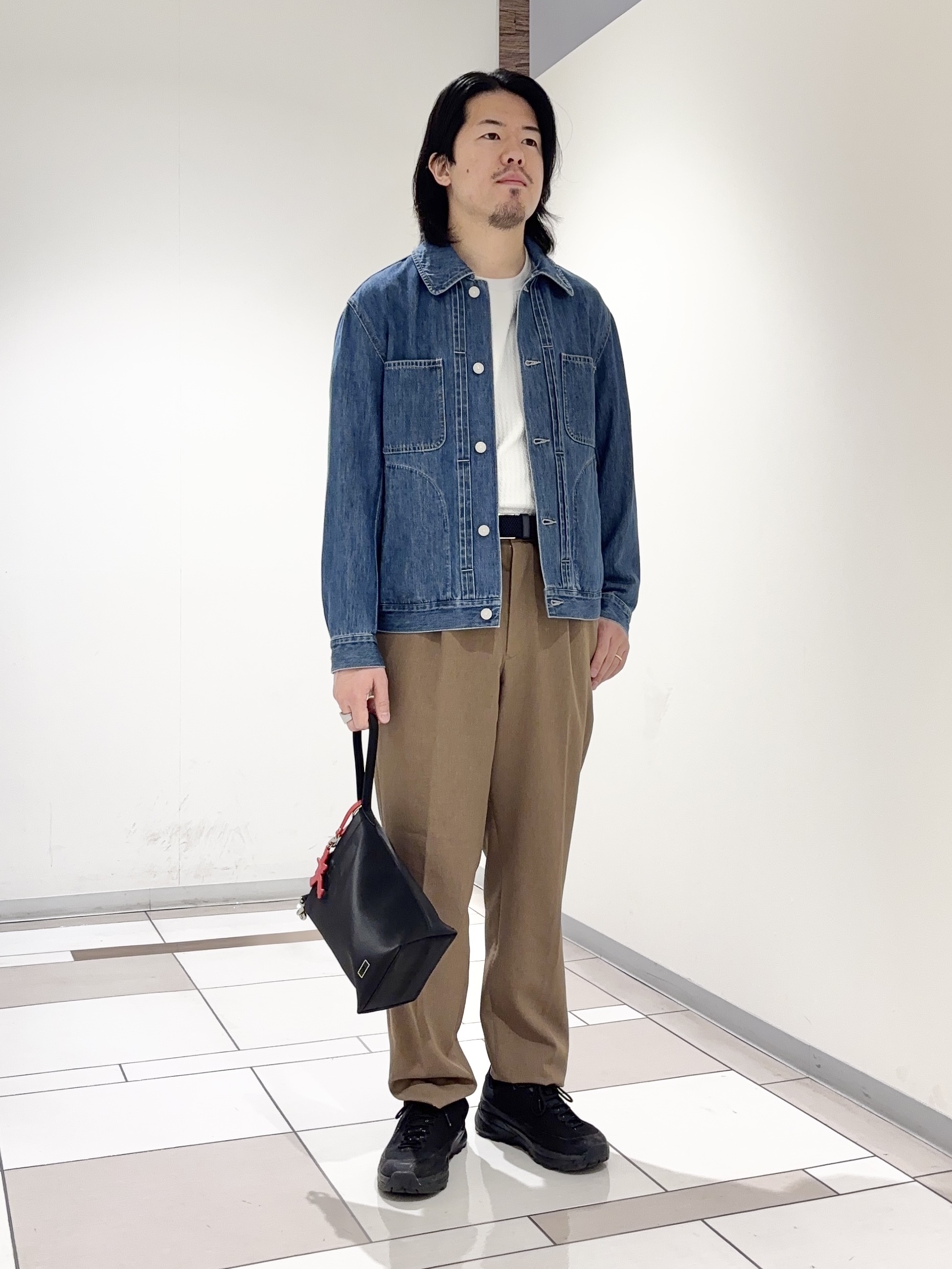 及川さんの「TAKEO KIKUCHI｜【BOWLER HAT LABEL】エクスプローラー Gジャン」を使ったコーディネート