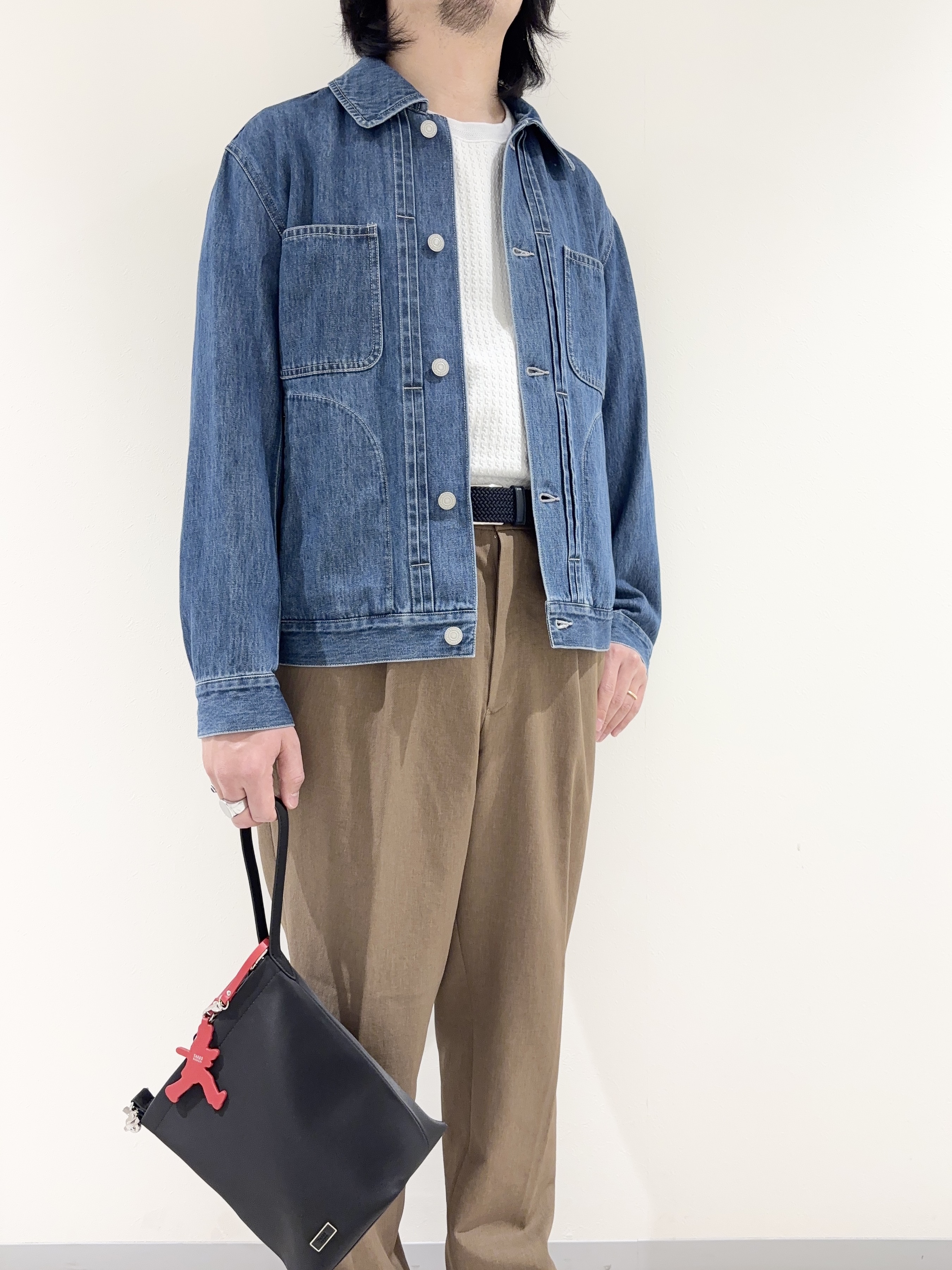 及川さんの「TAKEO KIKUCHI｜【BOWLER HAT LABEL】エクスプローラー Gジャン」を使ったコーディネート