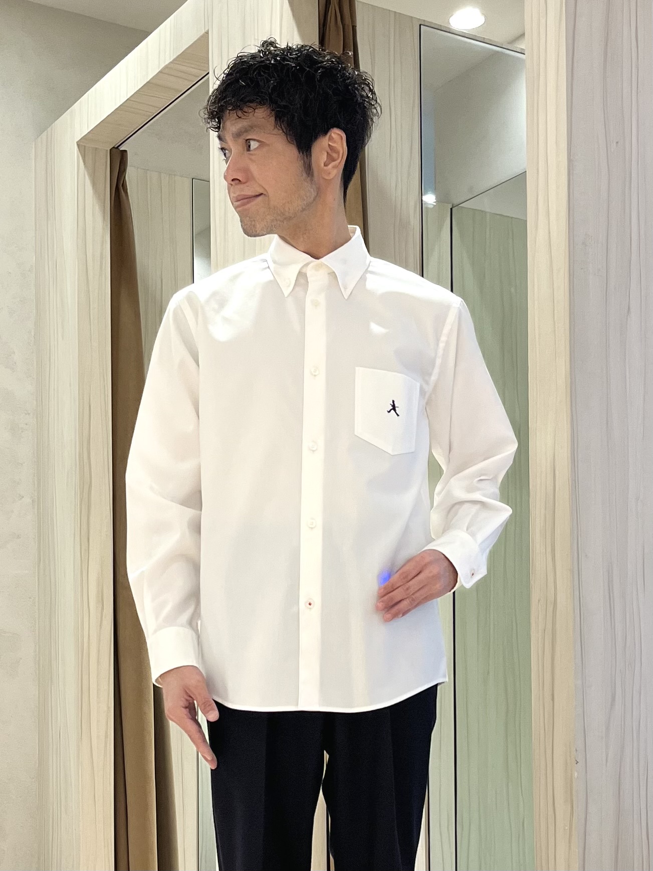 URAさんの「TAKEO KIKUCHI｜【抗菌防臭】CALCULO（R）ジャージ ジャケット」を使ったコーディネート