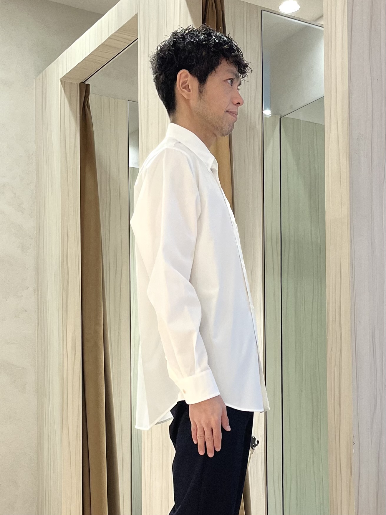 URAさんの「TAKEO KIKUCHI｜【抗菌防臭】CALCULO（R）ジャージ ジャケット」を使ったコーディネート