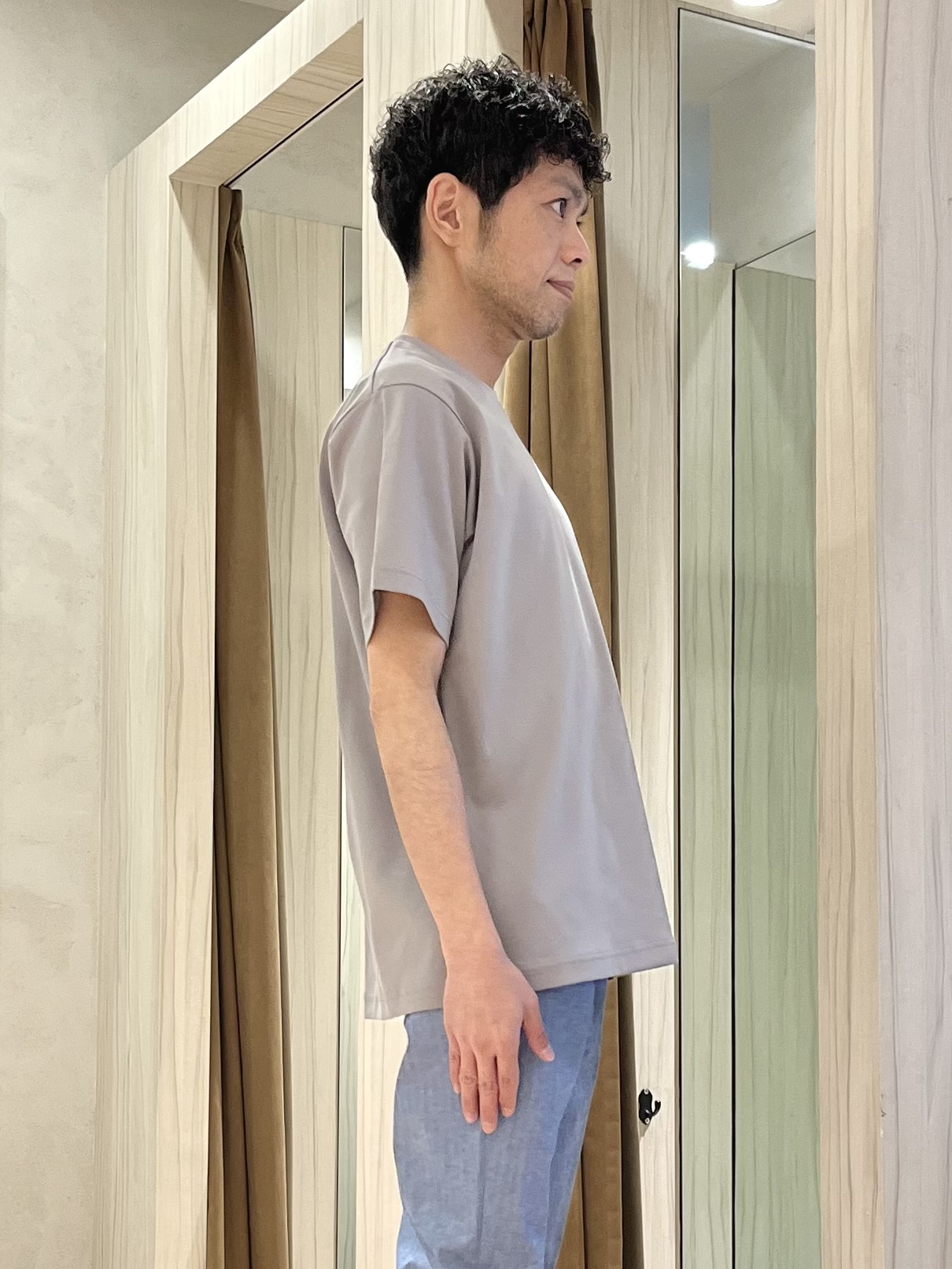 URAさんの「TAKEO KIKUCHI｜カカオ柄プリントシャツ」を使ったコーディネート