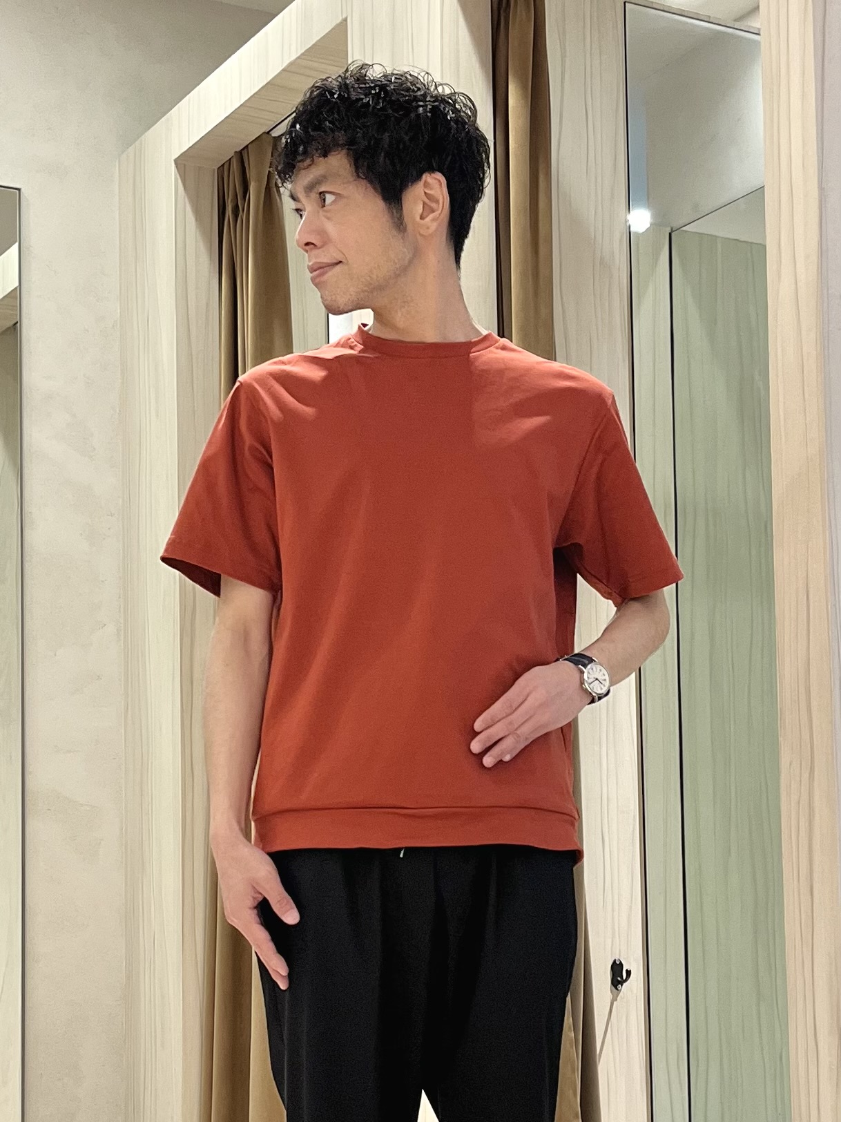 URAさんの「TAKEO KIKUCHI｜【BOWLER HAT LABEL】小紋ペイズリープリント 長袖シャツ」を使ったコーディネート