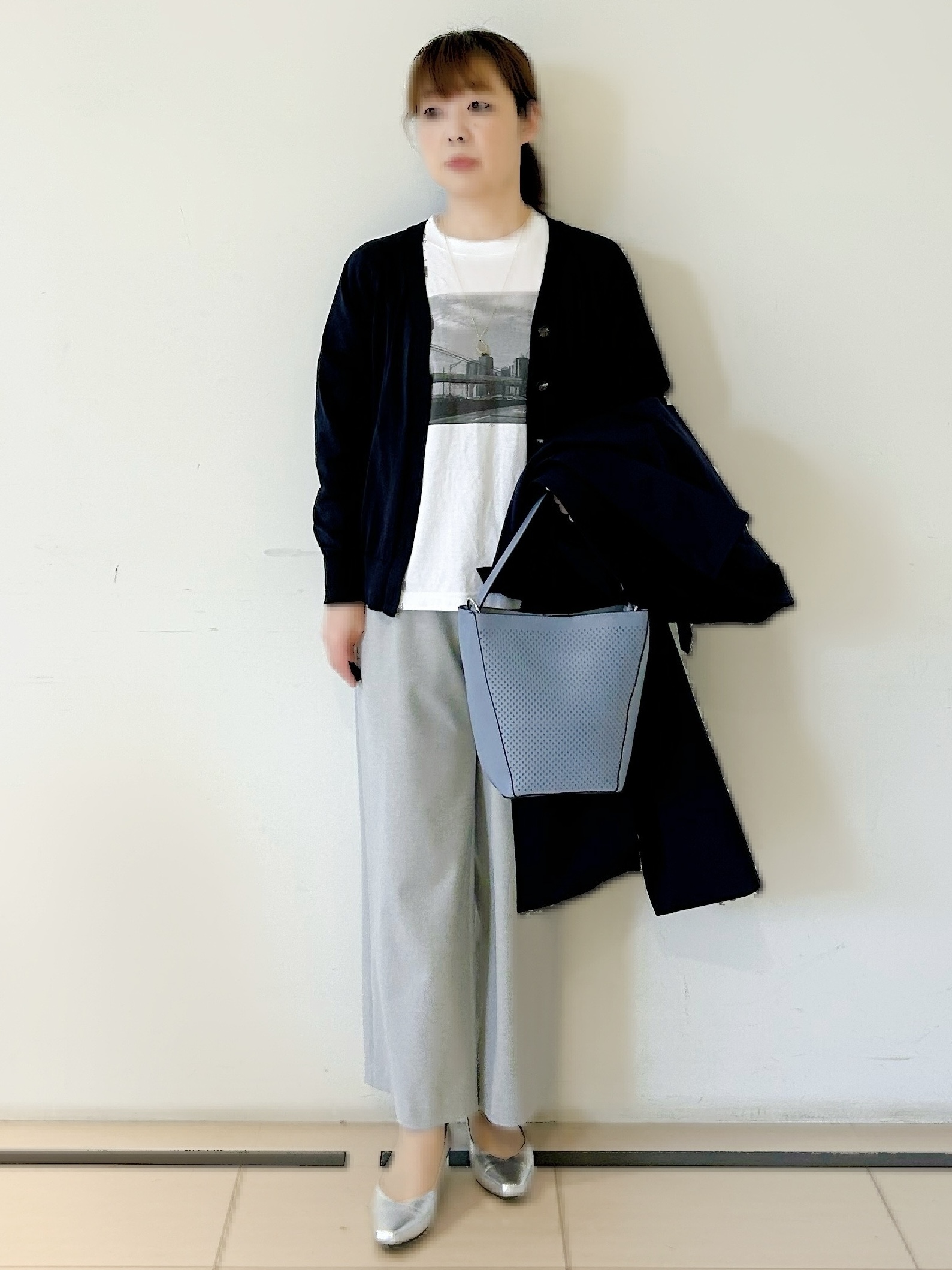 ひーさんの「Reflect｜【通勤／ライナー取り外し可】中綿ライナー付トレンチコート」を使ったコーディネート