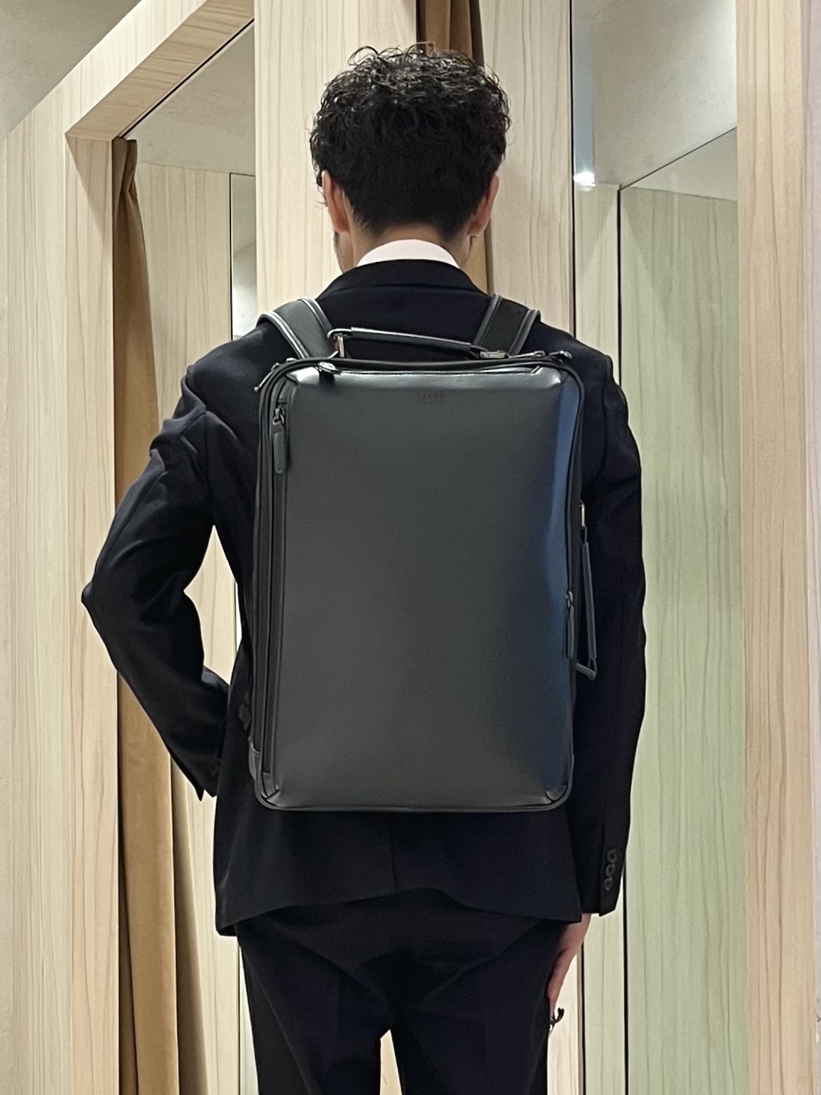 URAさんの「TAKEO KIKUCHI｜【抗菌防臭】CALCULO（R）ジャージ ジャケット」を使ったコーディネート