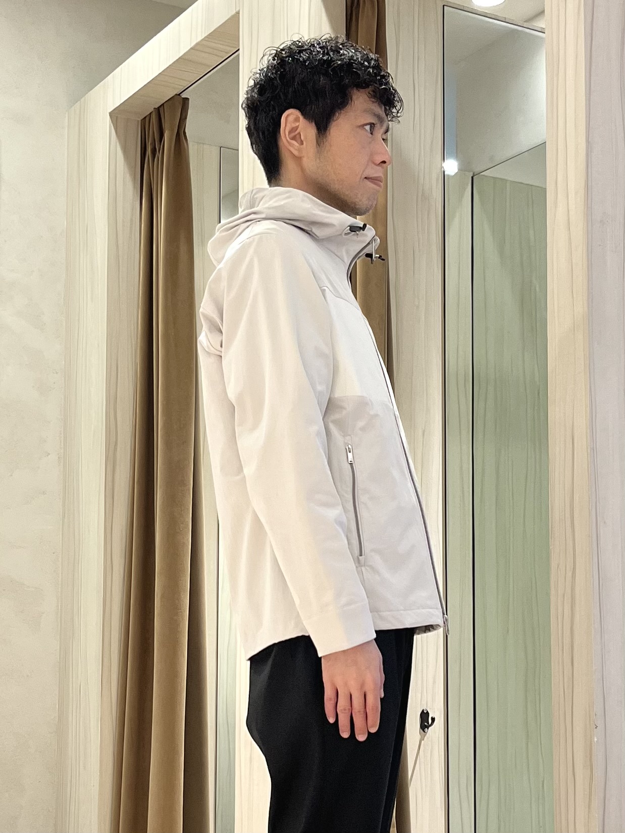 URAさんの「TAKEO KIKUCHI｜【KAJIF】フード ブルゾン」を使ったコーディネート