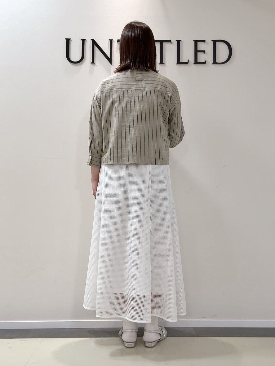 YUIさんの「UNTITLED｜【洗える/6分袖】ボートネックブラウス」を使ったコーディネート