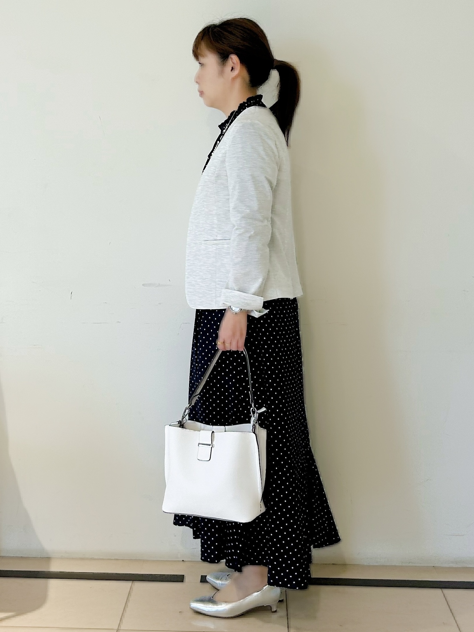 ひーさんの「Reflect｜【SS-4Lサイズ／UVカット／接触冷感】匠ジャケット／ノーカラー」を使ったコーディネート