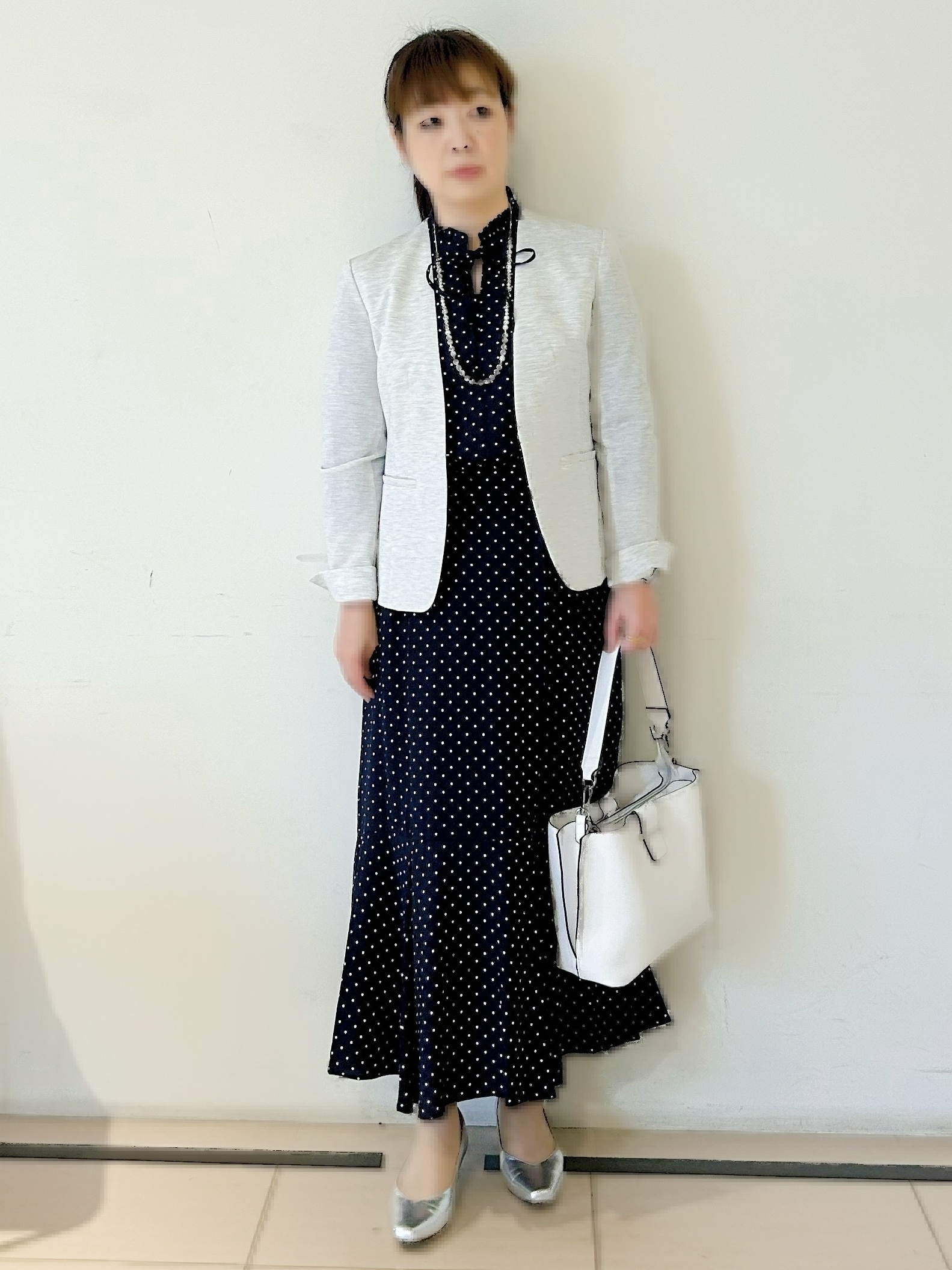 ひーさんの「Reflect｜【SS-4Lサイズ／UVカット／接触冷感】匠ジャケット／ノーカラー」を使ったコーディネート
