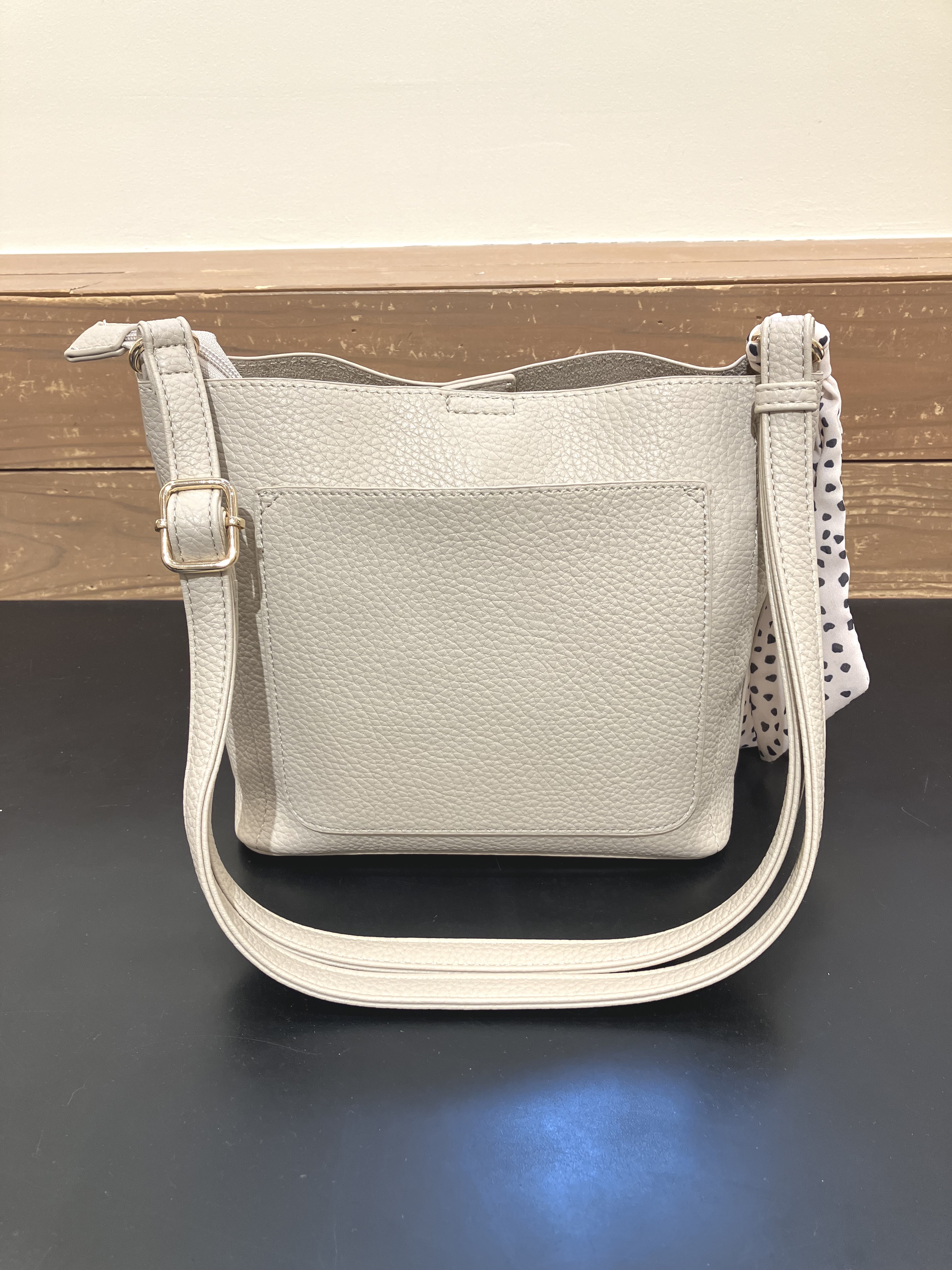 みなこさんの「SHOO･LA･RUE｜スカーフ付きショルダーバッグ」を使ったコーディネート