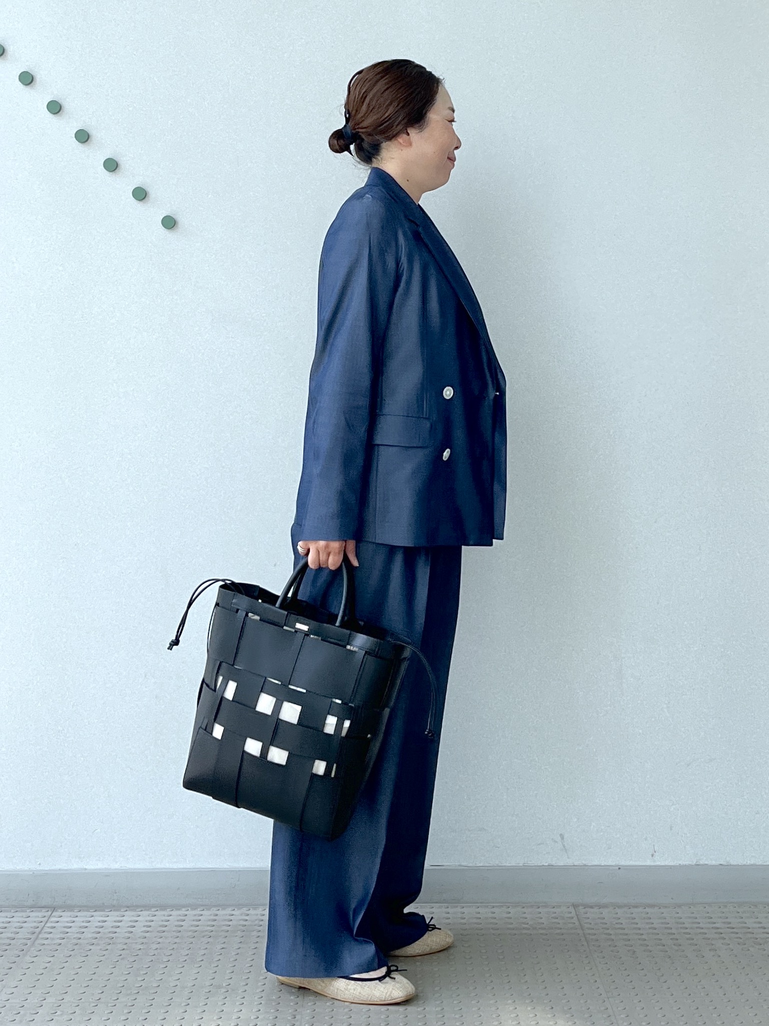 Soeさんの「DRESSTERIOR｜【otonaMUSE5月号掲載/セットアップ可】テンセルデニムダブルジャケット」を使ったコーディネート