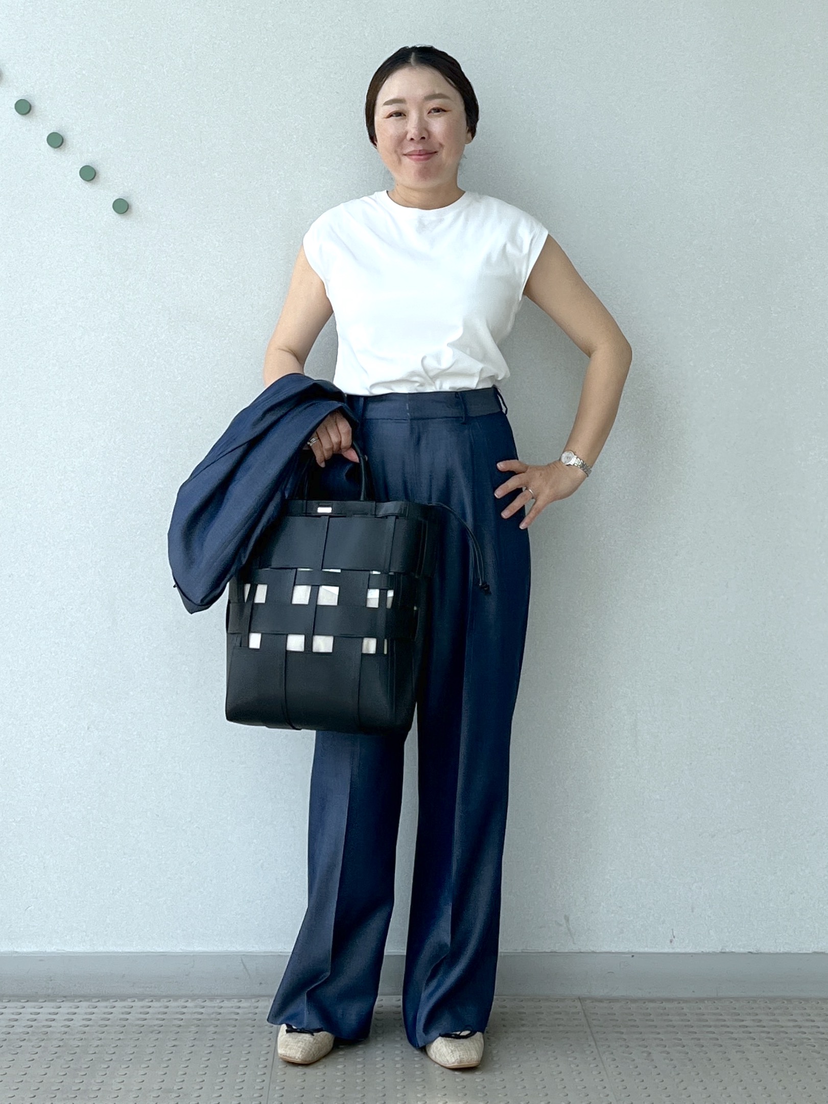 Soeさんの「DRESSTERIOR｜【otonaMUSE5月号掲載/セットアップ可】テンセルデニムダブルジャケット」を使ったコーディネート