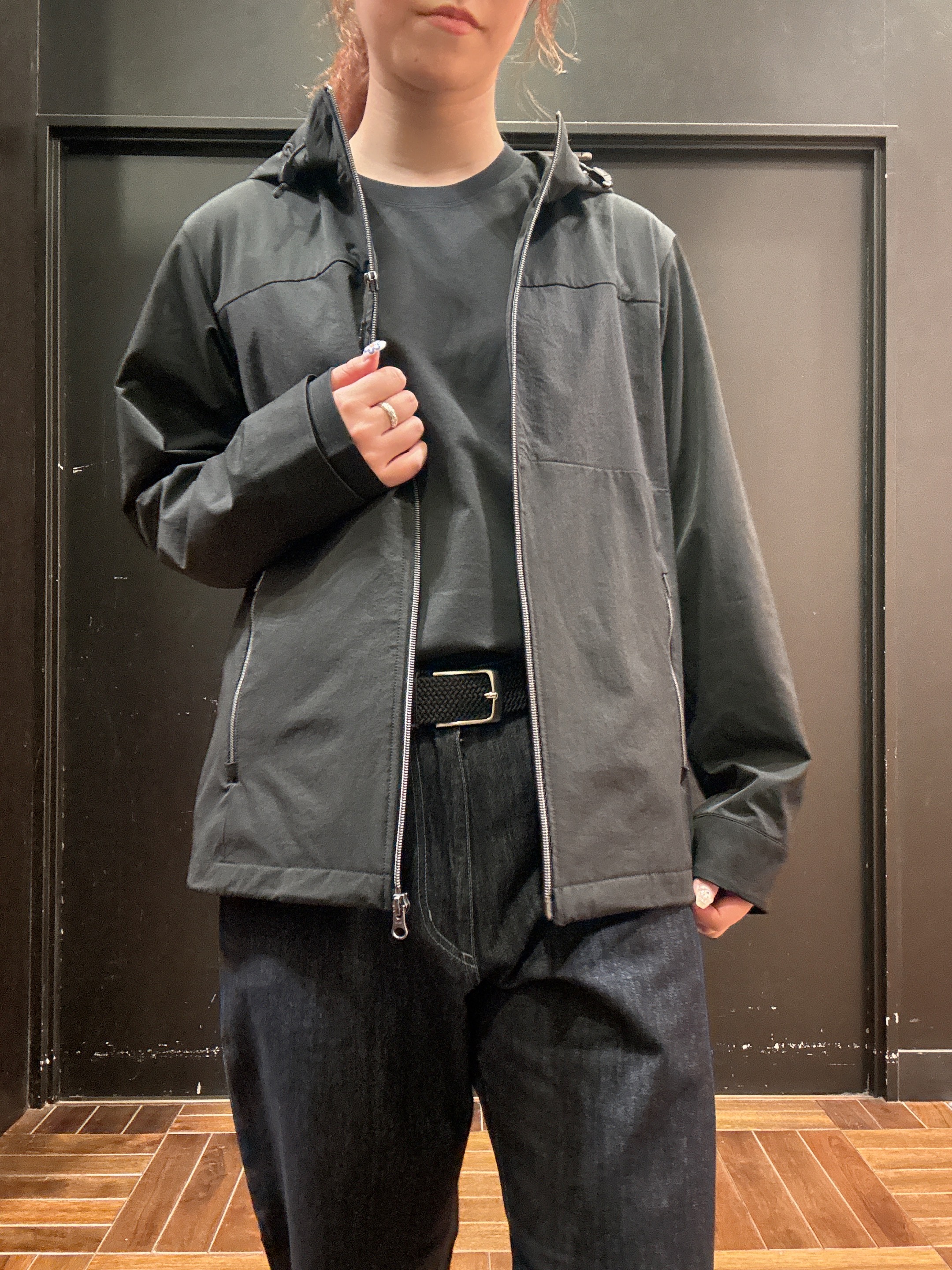 ヒナさんの「TAKEO KIKUCHI｜【KAJIF】フード ブルゾン」を使ったコーディネート
