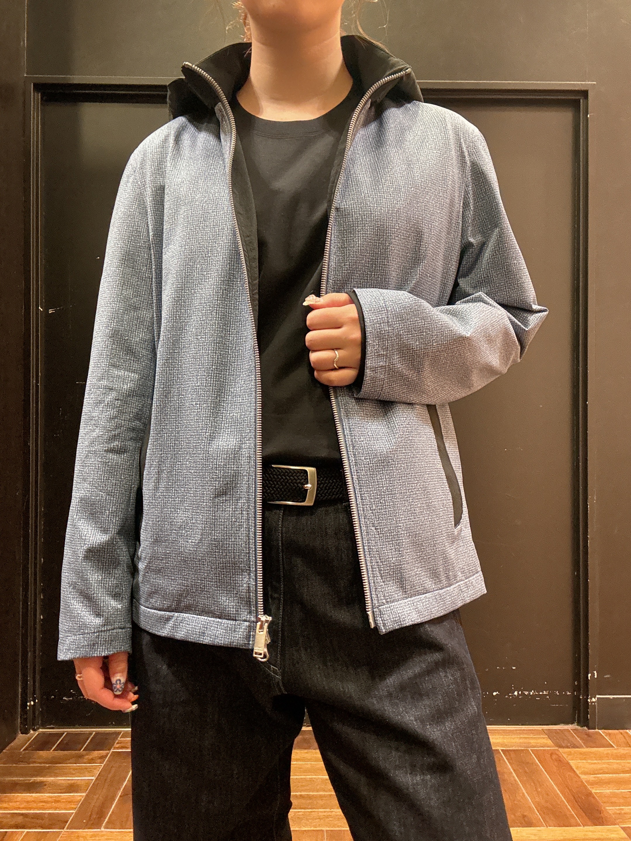 ヒナさんの「TAKEO KIKUCHI｜2WAYアクティブ ライト ブルゾン」を使ったコーディネート