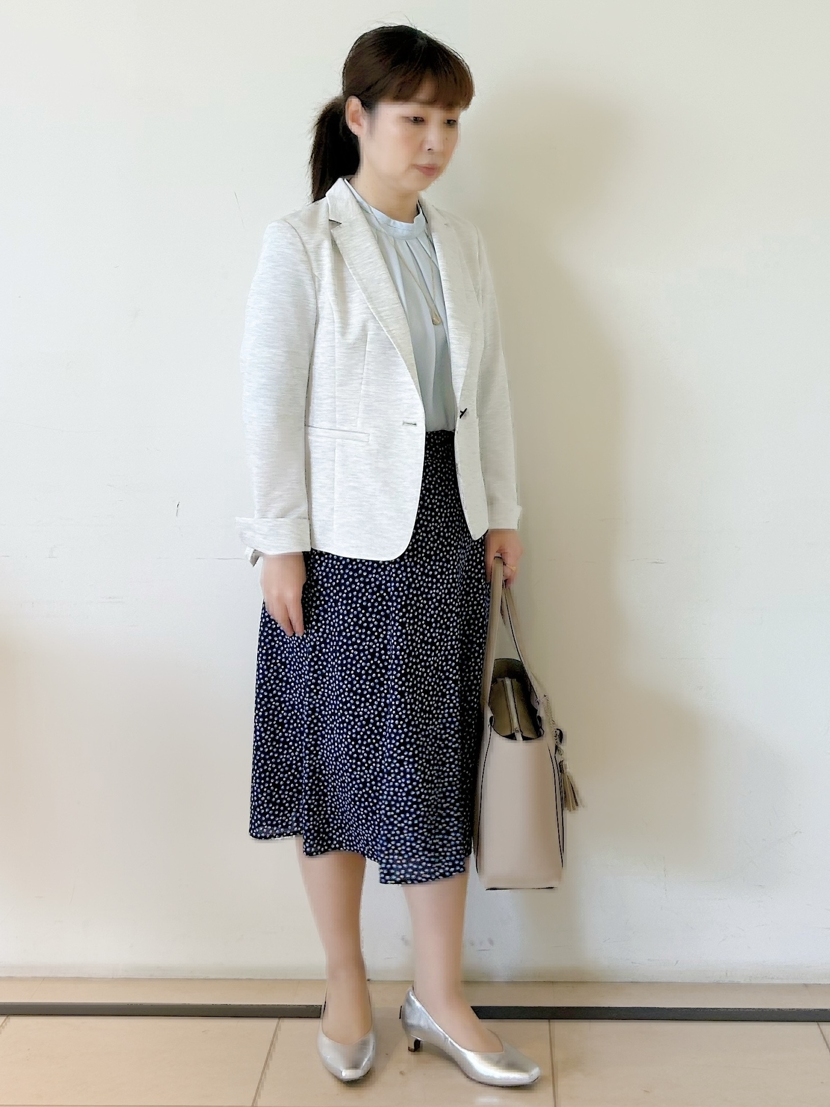 ひーさんの「Reflect｜【SS-4Lサイズ／UVカット／接触冷感】匠ジャケット／ベーシックテーラード」を使ったコーディネート