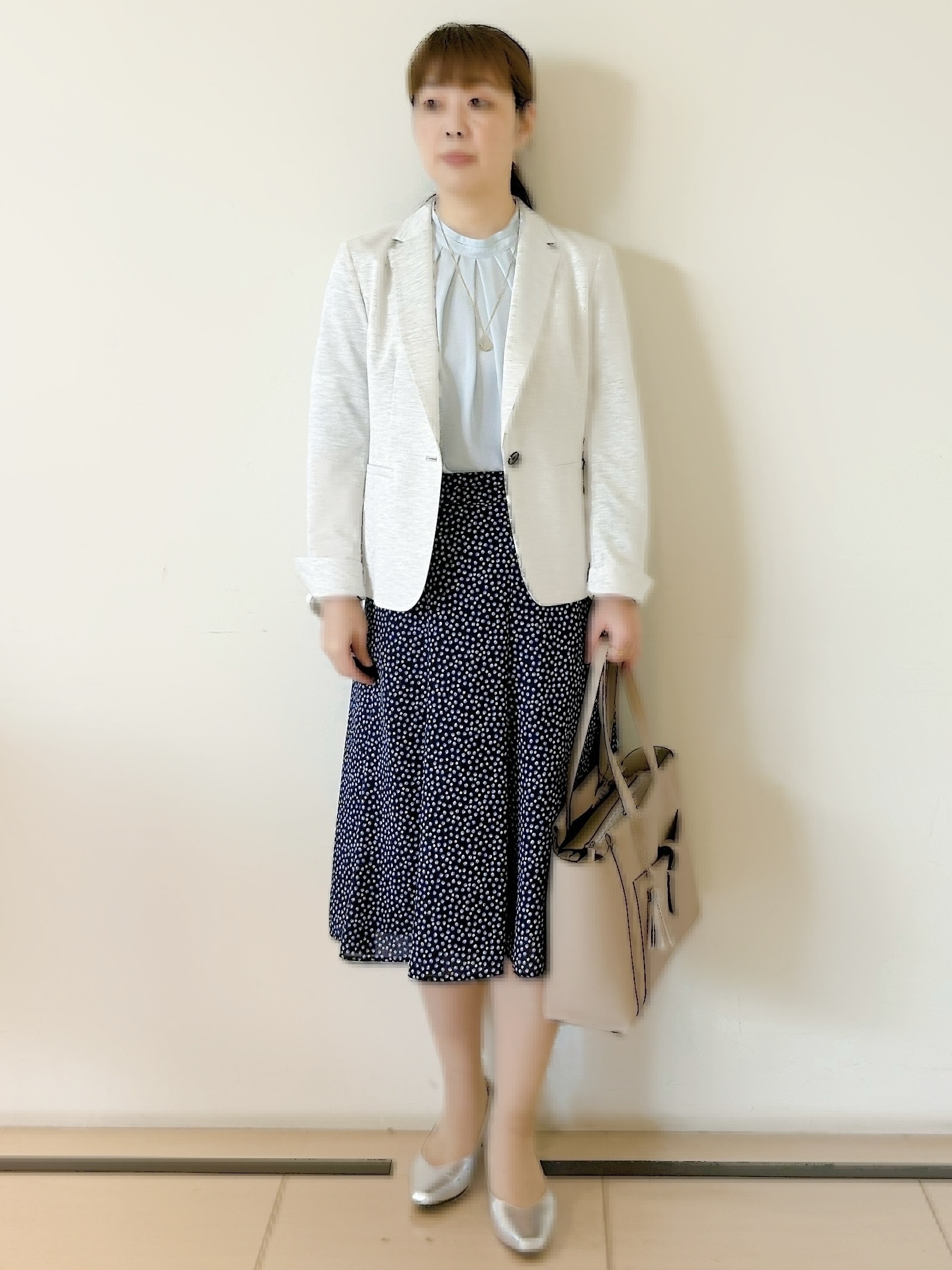 ひーさんの「Reflect｜【SS-4Lサイズ／UVカット／接触冷感】匠ジャケット／ベーシックテーラード」を使ったコーディネート