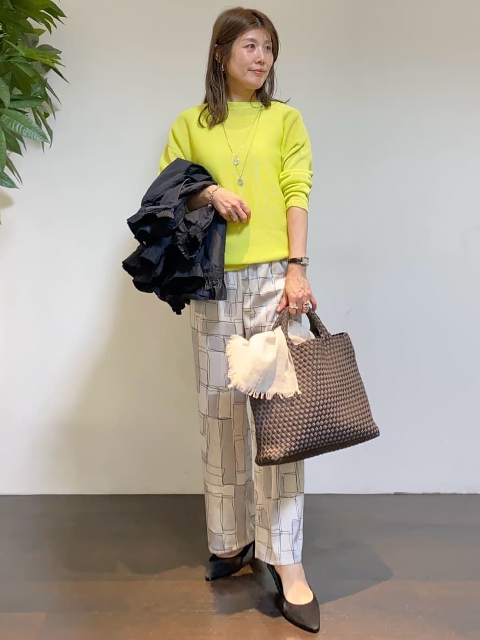 tomoさんの「UNTITLED｜【MARILYN MOON】プリーツマリンブルゾン」を使ったコーディネート