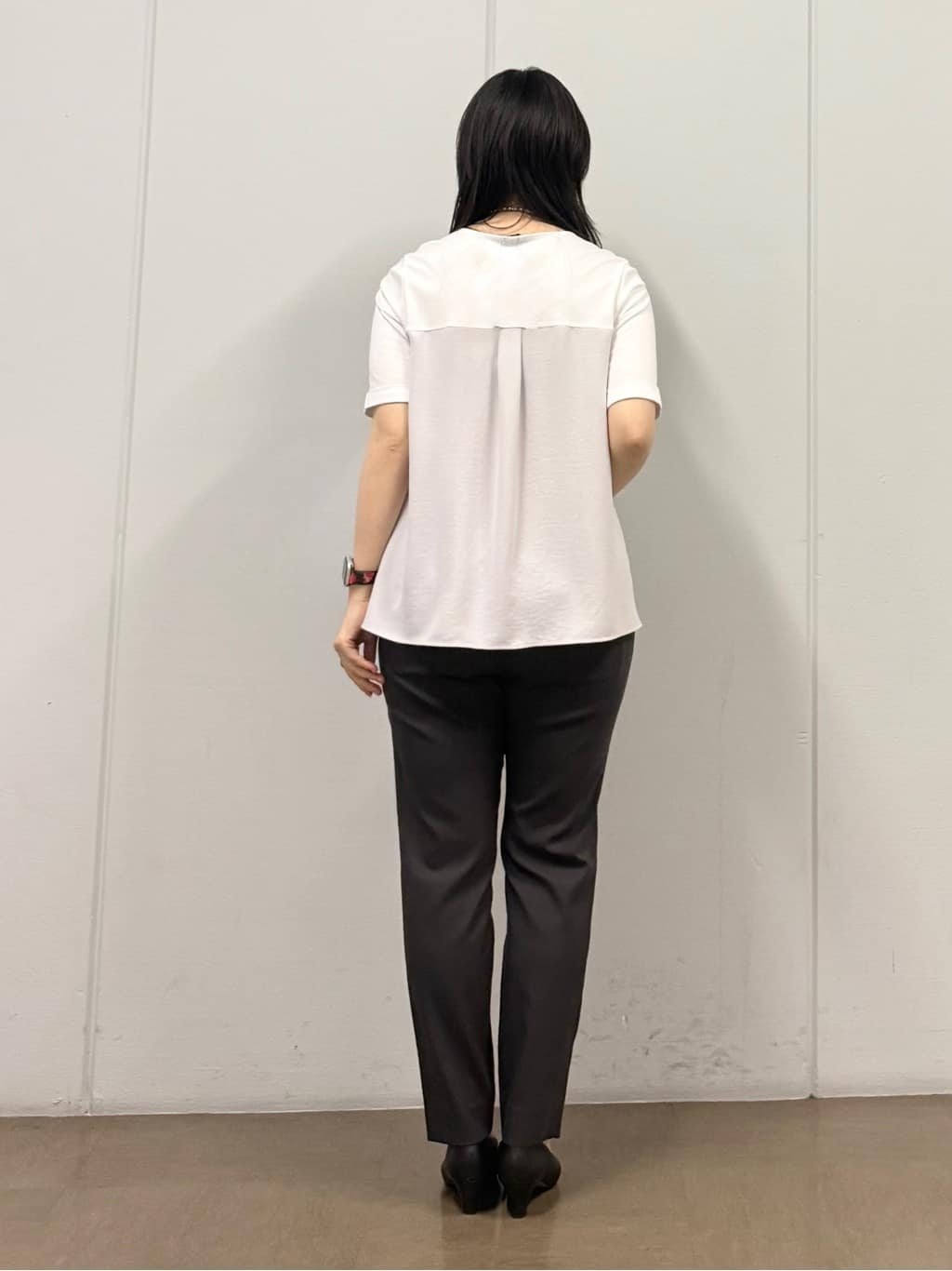 mizukiさんの「INDIVI｜【洗える／多機能／SETUP可】着る日傘ダブルジャケット」を使ったコーディネート