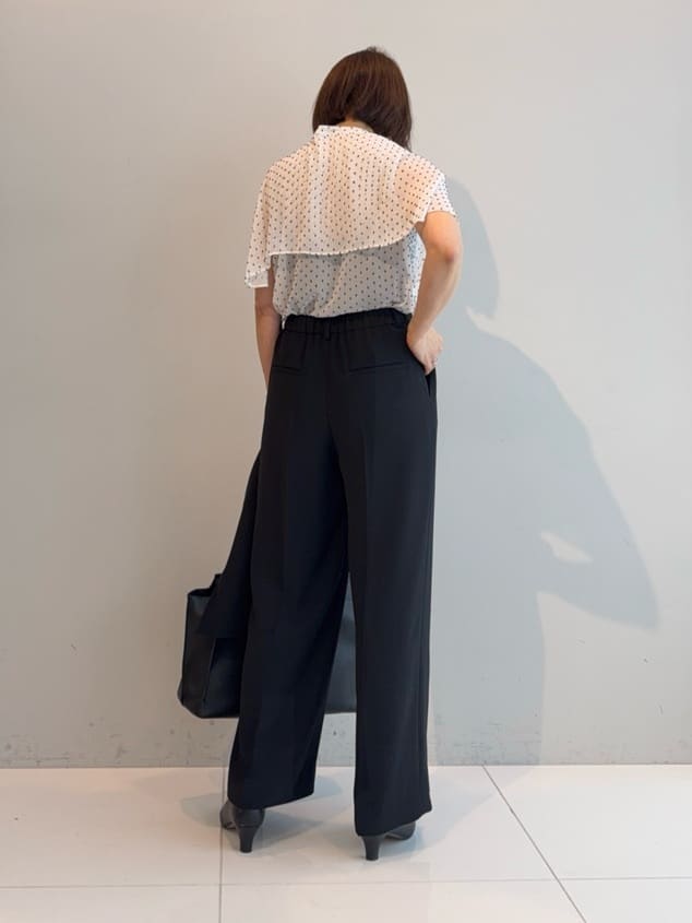 murayamaさんの「INDIVI｜【着る日傘】ハーフスリーブダブルジャケット」を使ったコーディネート