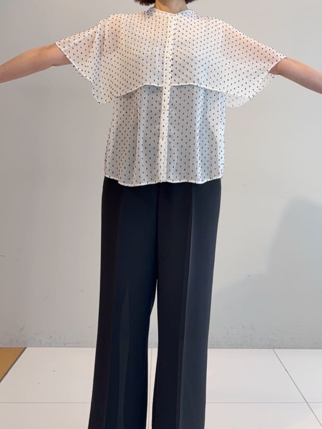 murayamaさんの「INDIVI｜【着る日傘】ハーフスリーブダブルジャケット」を使ったコーディネート