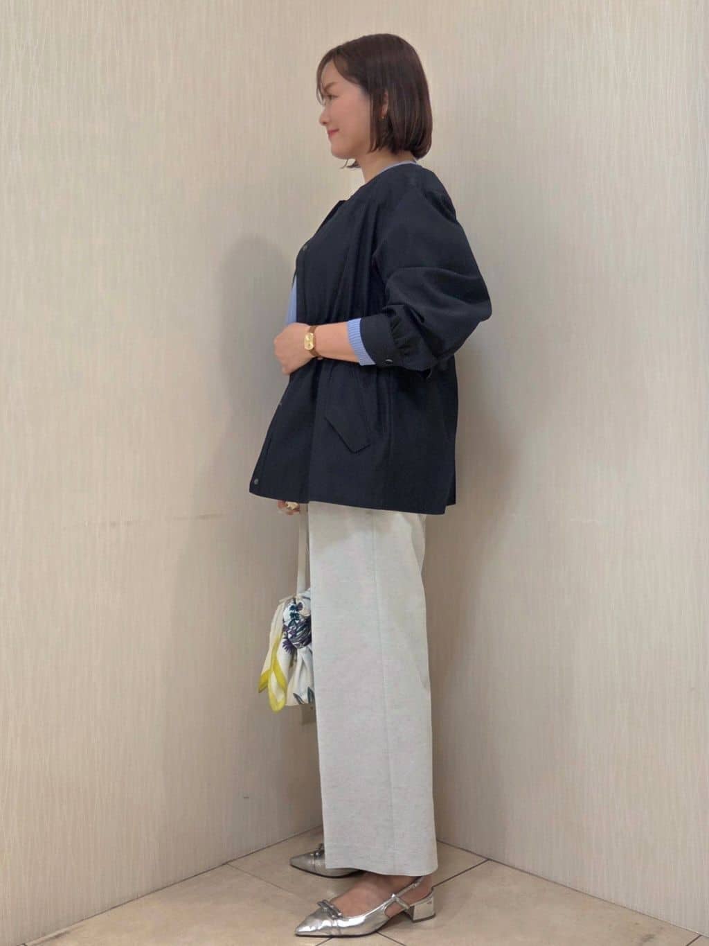 naokoさんの「UNTITLED｜【はっ水】ライトコットンミリタリーコート」を使ったコーディネート