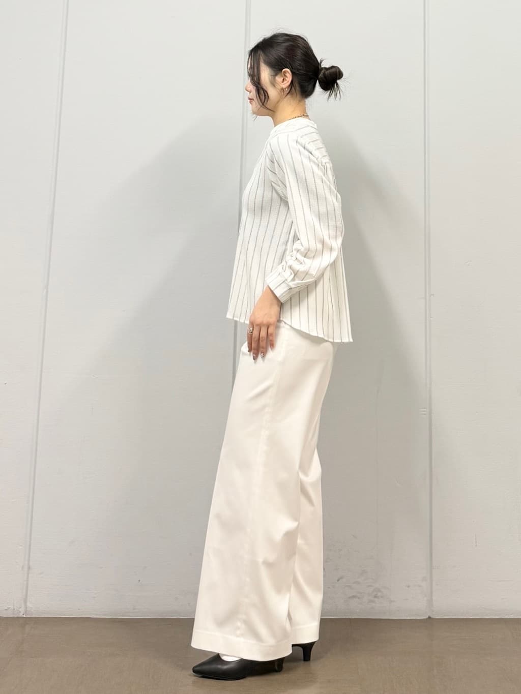 mizukiさんの「INDIVI｜【洗える／多機能／SETUP可】着る日傘ダブルジャケット」を使ったコーディネート