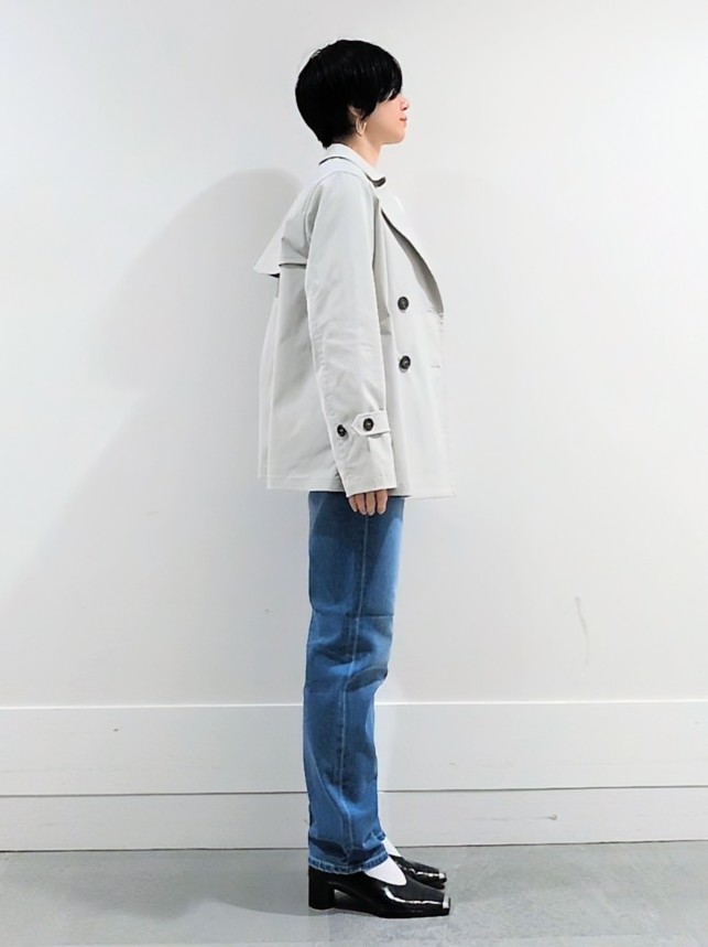 ミズタさんの「UNTITLED｜【着映え/洗える】リラックスシャーリングブラウス」を使ったコーディネート