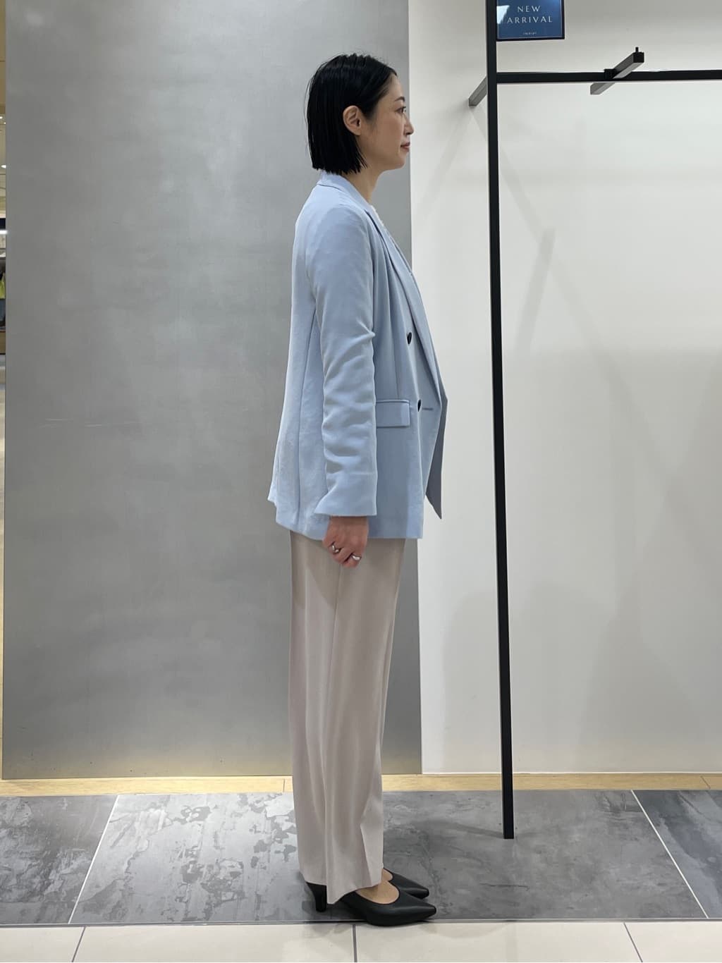 shihoさんの「INDIVI｜【洗える／多機能／SETUP可】着る日傘ダブルジャケット」を使ったコーディネート