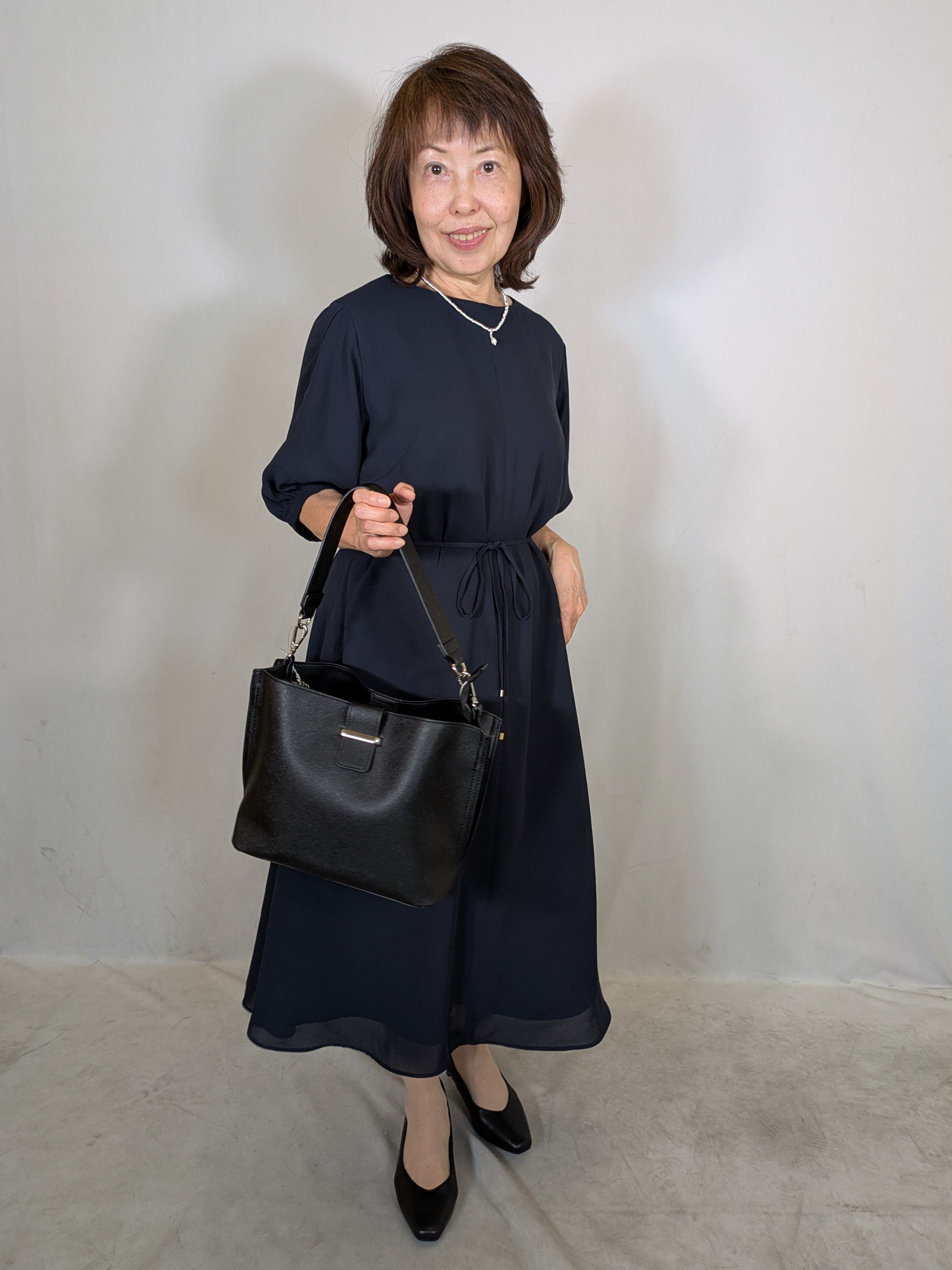 k.kazunoさんの「Reflect｜シフォンスリーブワンピース」を使ったコーディネート