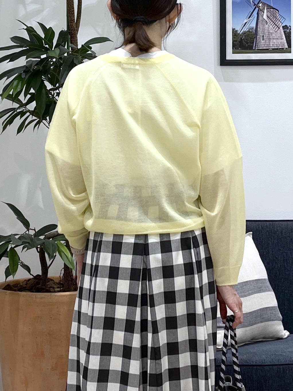 canaさんの「Dessin｜お守りカーディガン -ウォッシャブル-」を使ったコーディネート